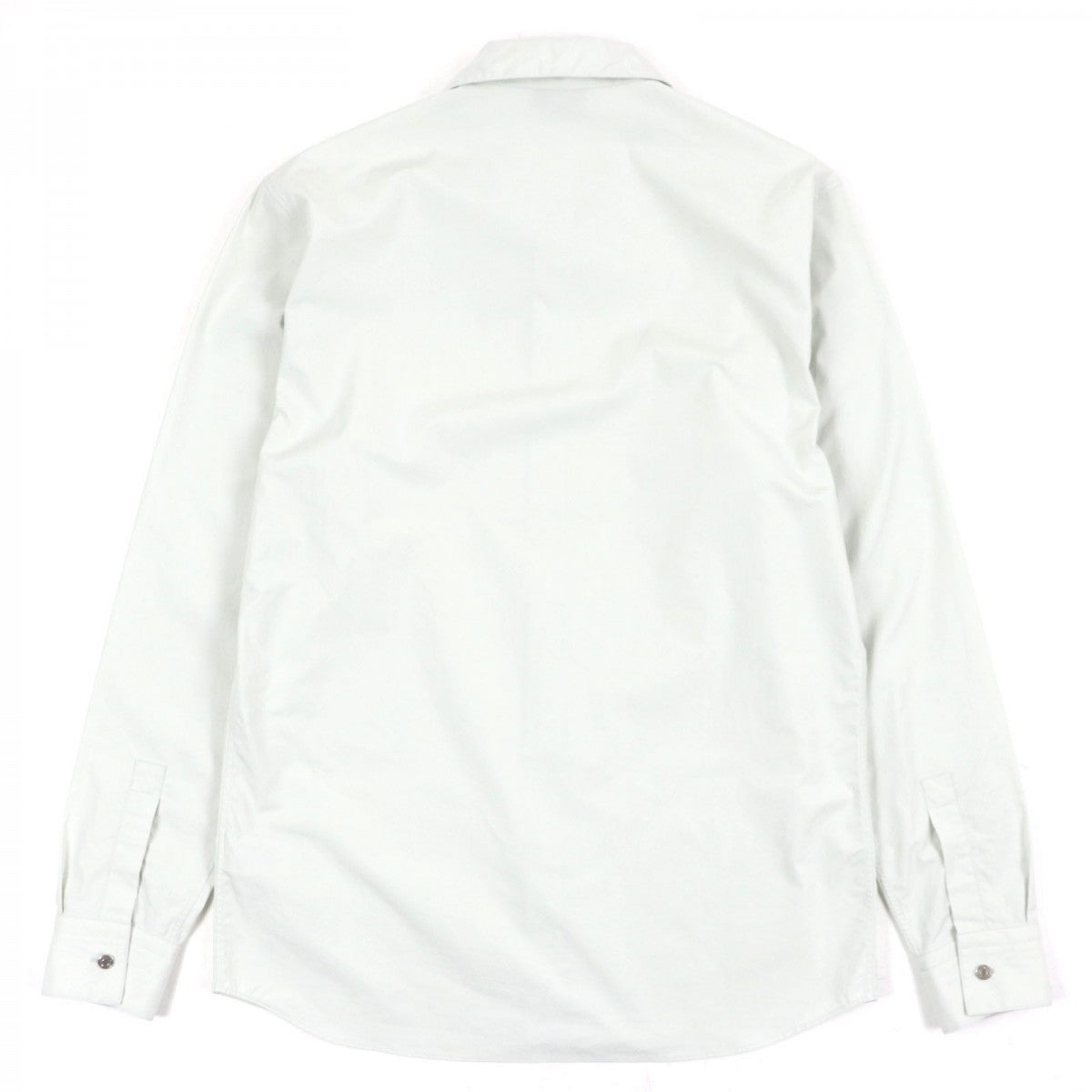 Hermes Long Sleeve Shirt Cotton Light Green 38