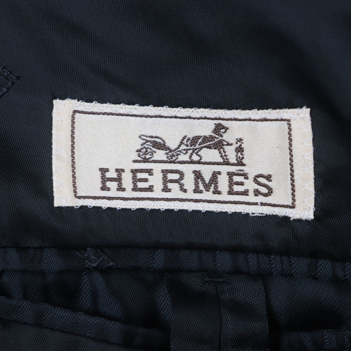 Hermes Coat Wool Brown Type 46