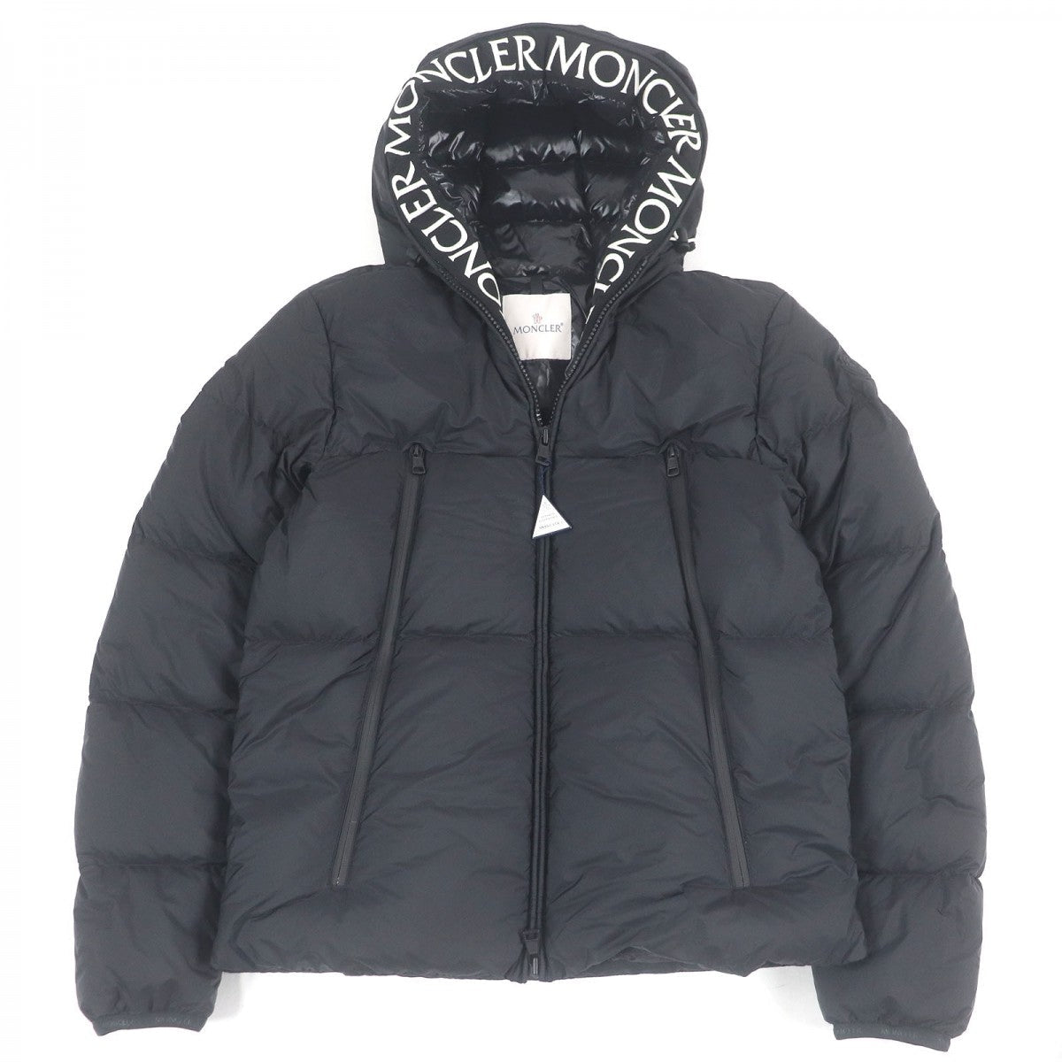 Moncler Down Jacket Nylon Black Montcla Moncla 2