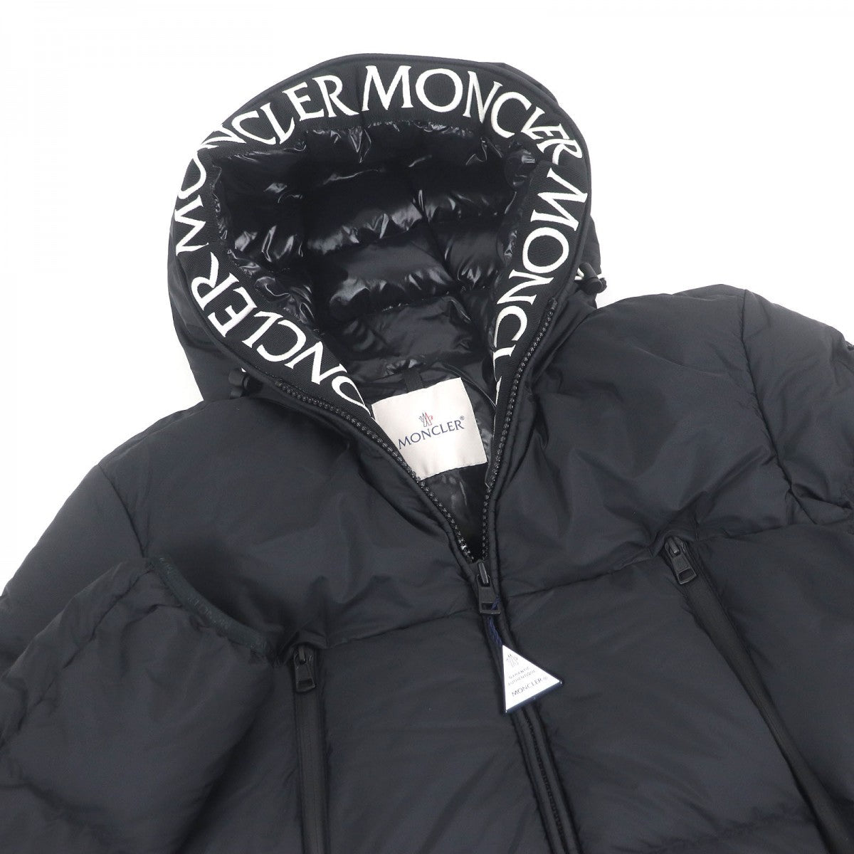 Moncler Down Jacket Nylon Black Montcla Moncla 2