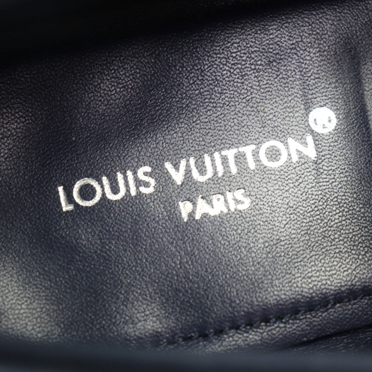 Louis Vuitton Loafers Leather Navy Type Major Line 6