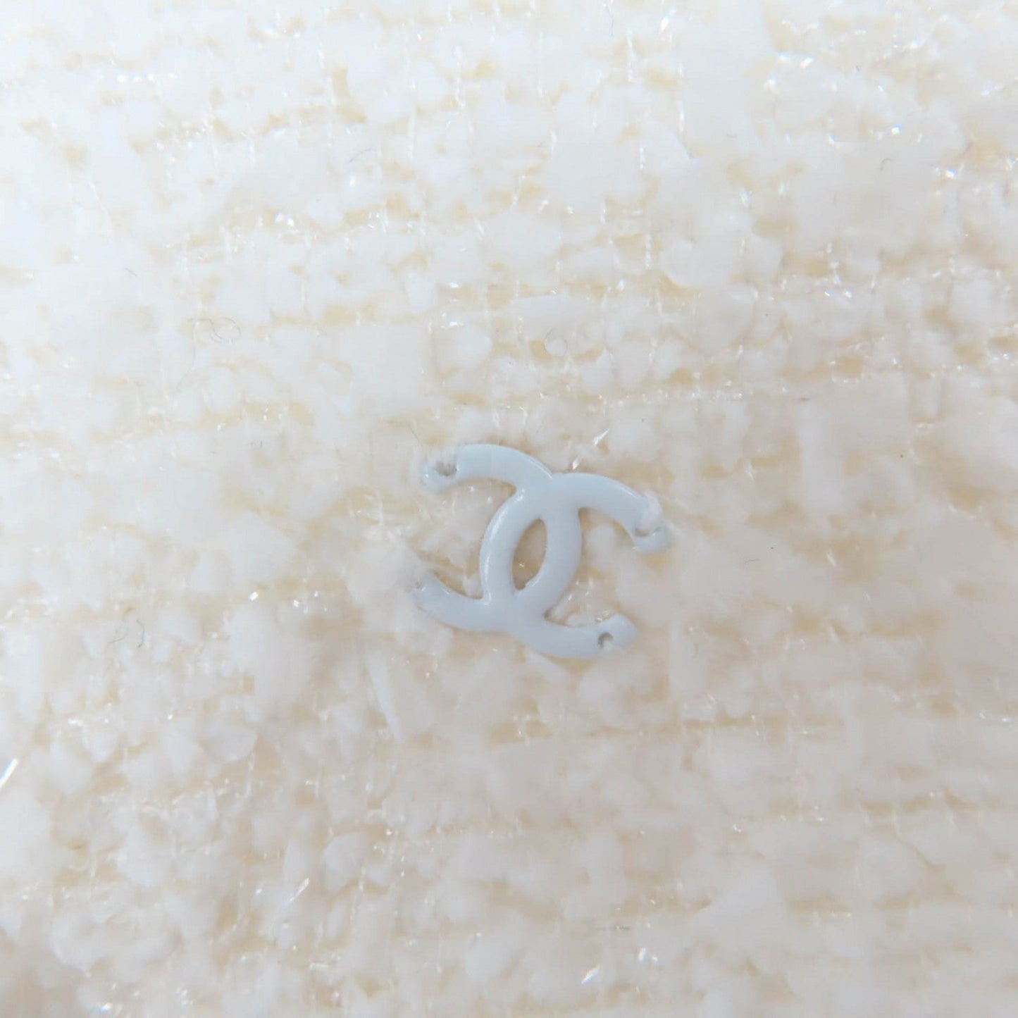 Chanel Beret 19V Polyamide White M