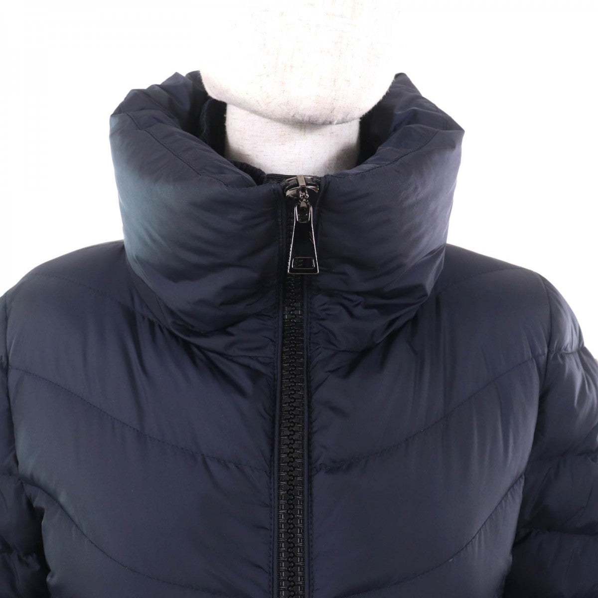 Moncler Down Coat Nylon Navy Mirielon Zero
