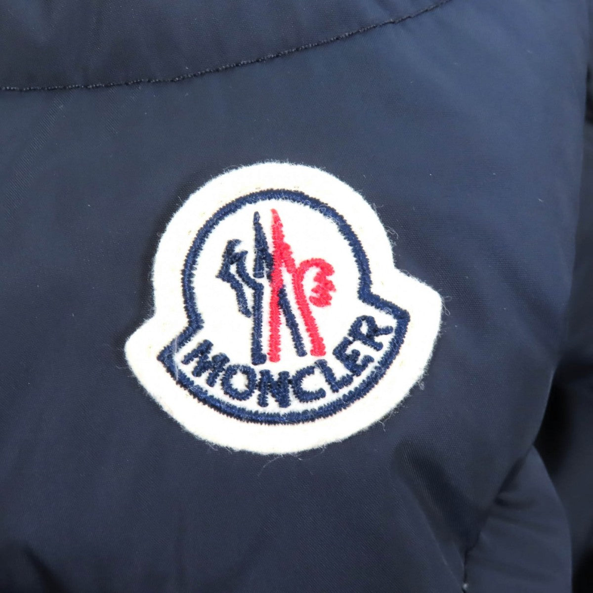 Moncler Down Coat Nylon Navy Mirielon Zero