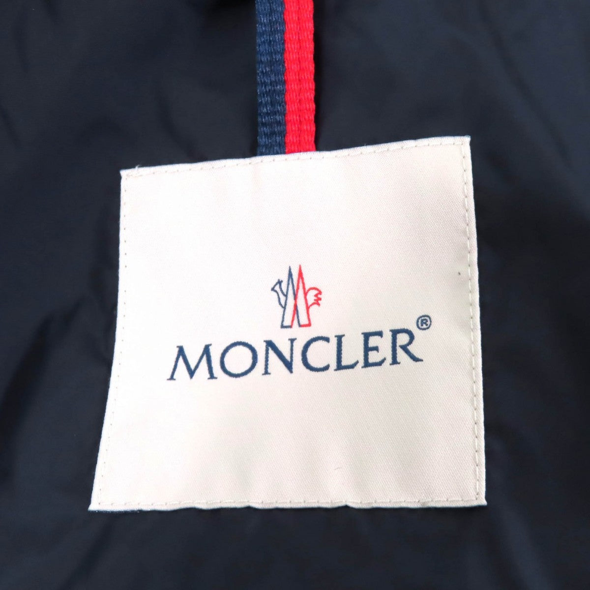 Moncler Down Coat Nylon Navy Mirielon Zero