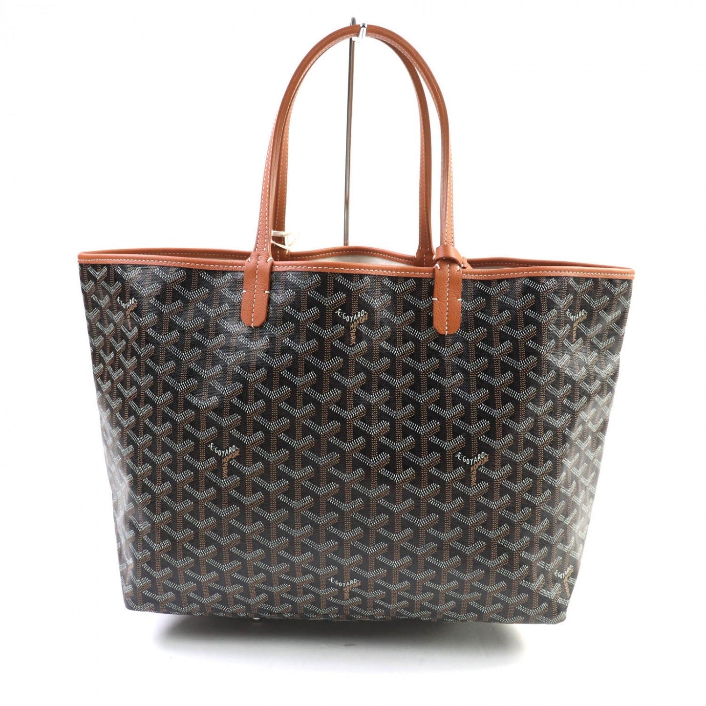 Goyard Tote Bag Leather Brown Saint Louis Pm