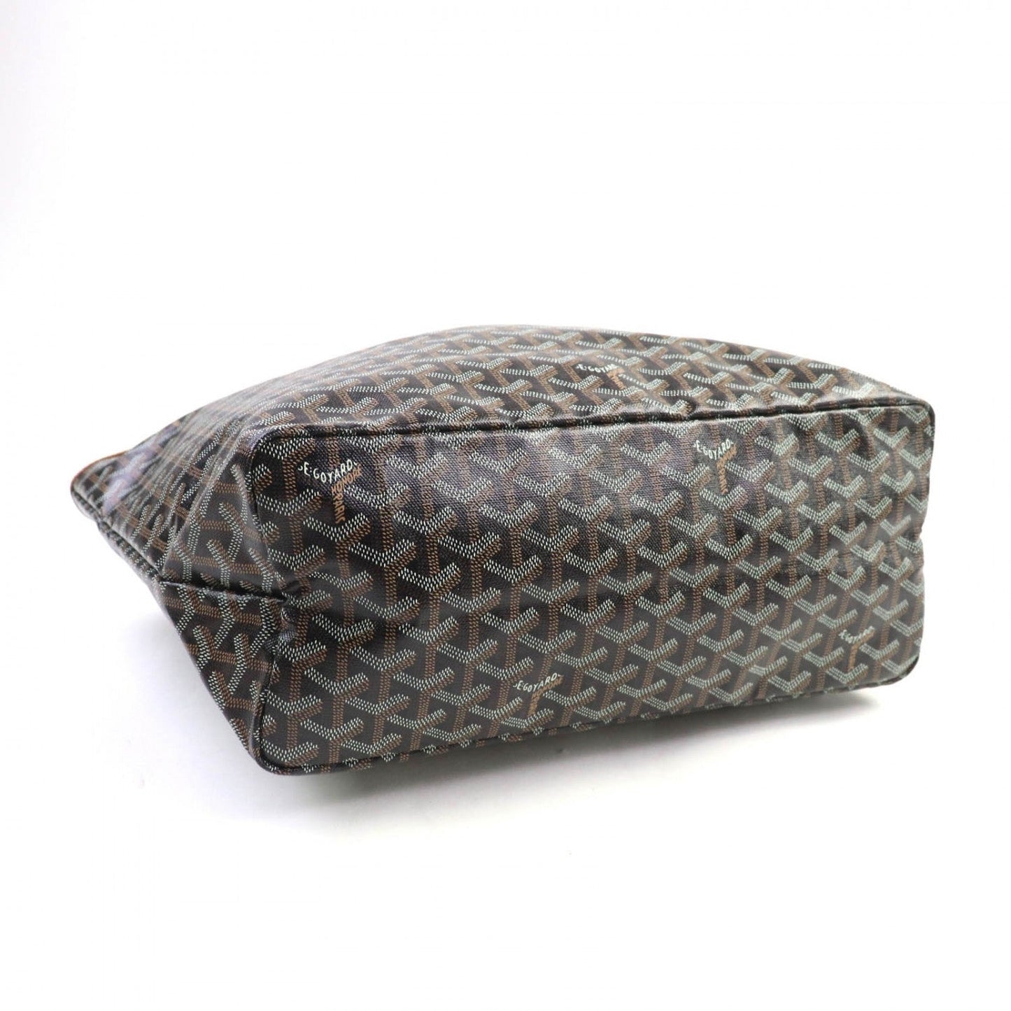Goyard Tote Bag Leather Brown Saint Louis Pm