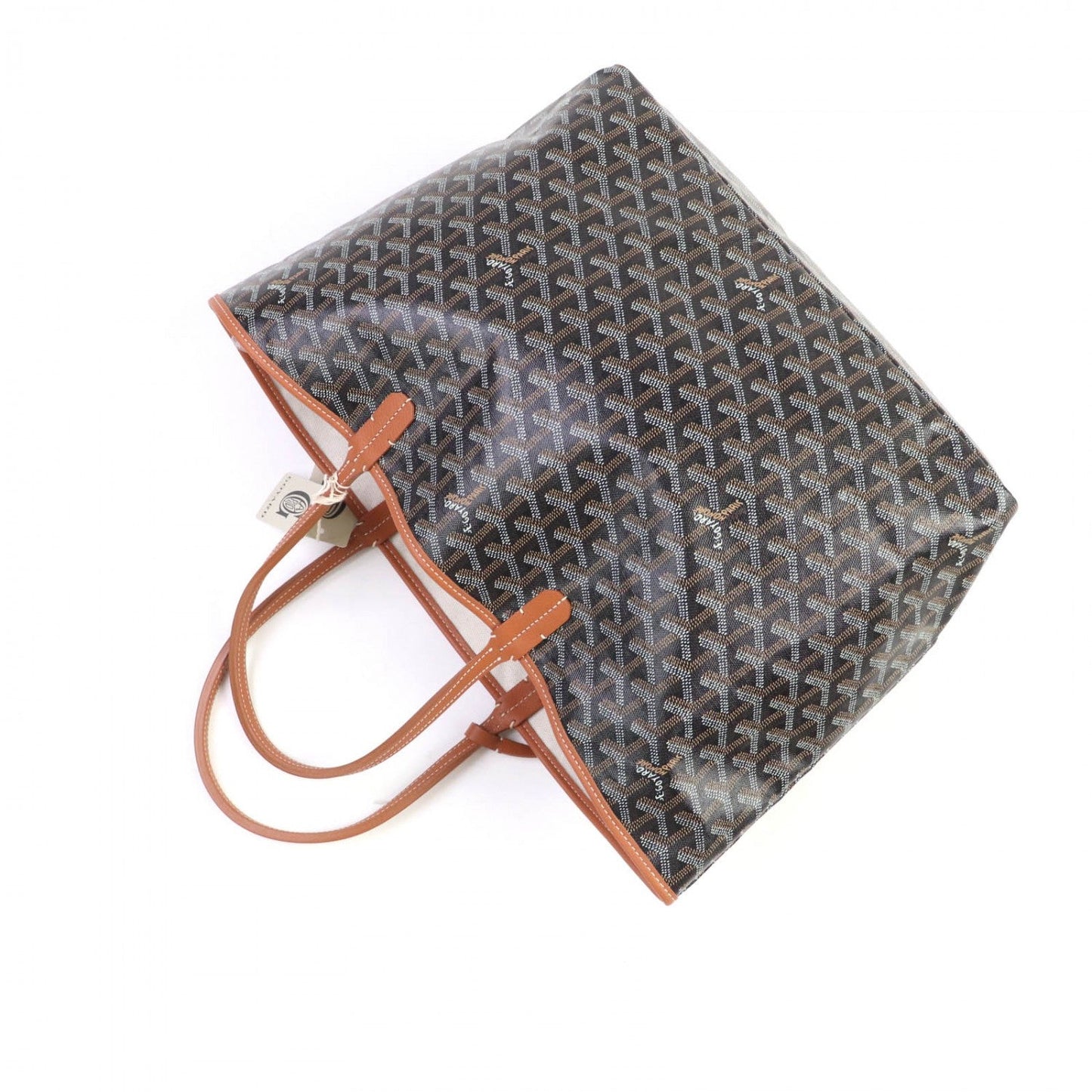 Goyard Tote Bag Leather Brown Saint Louis Pm
