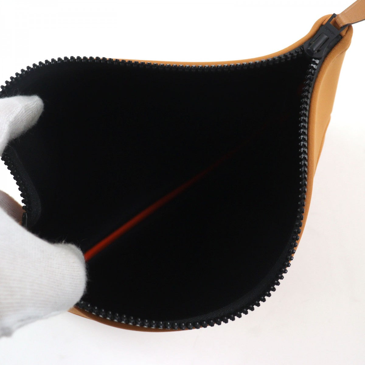 Hermes Pouch Nylon Caramel Neoban Mayon Malang Mm