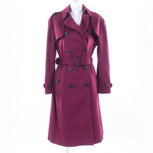 Burberry London Trench Coat Cashmere Bordeauxtype 38