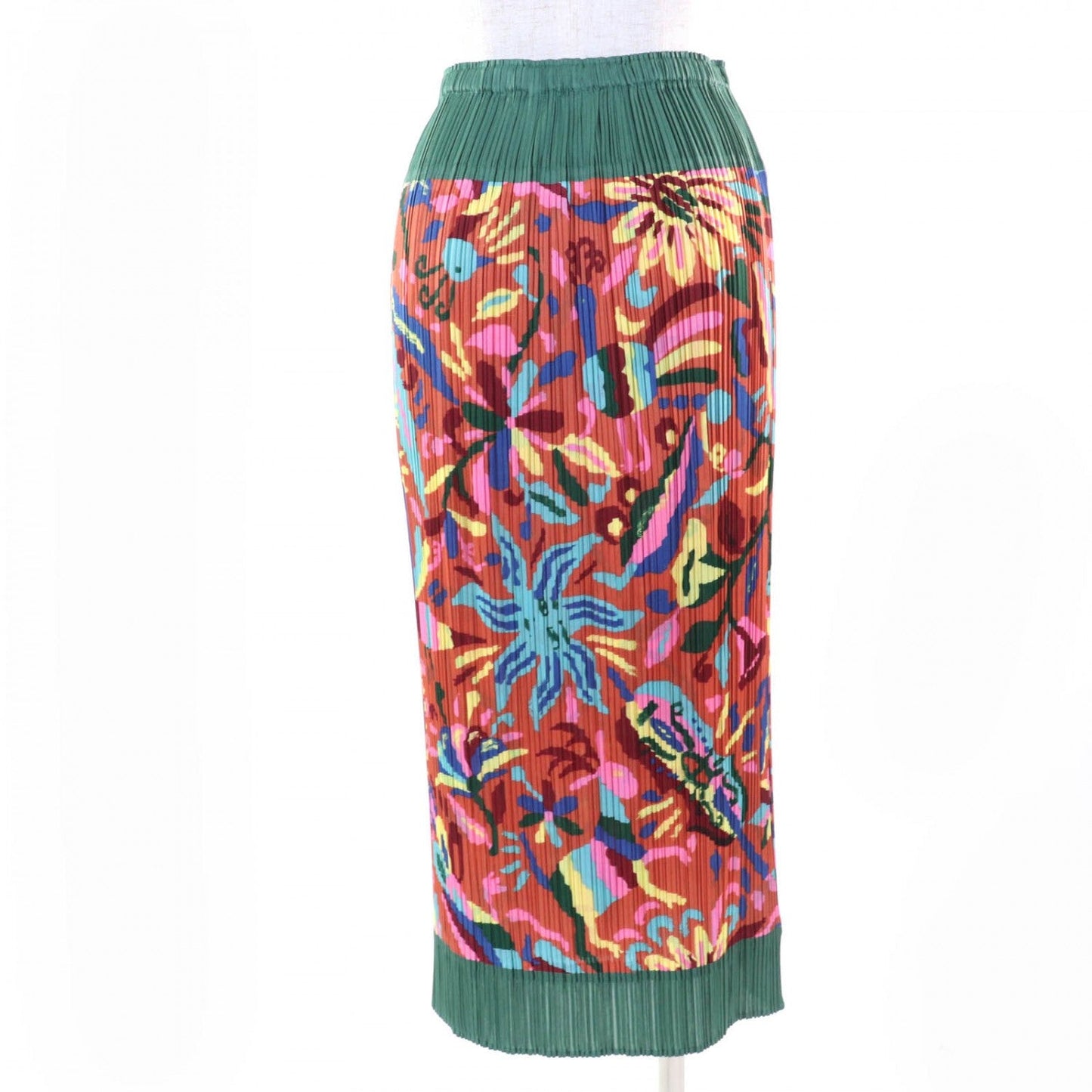 Pleats Please Long Skirt Pp63-Jg584 Polyester Multicolor 3