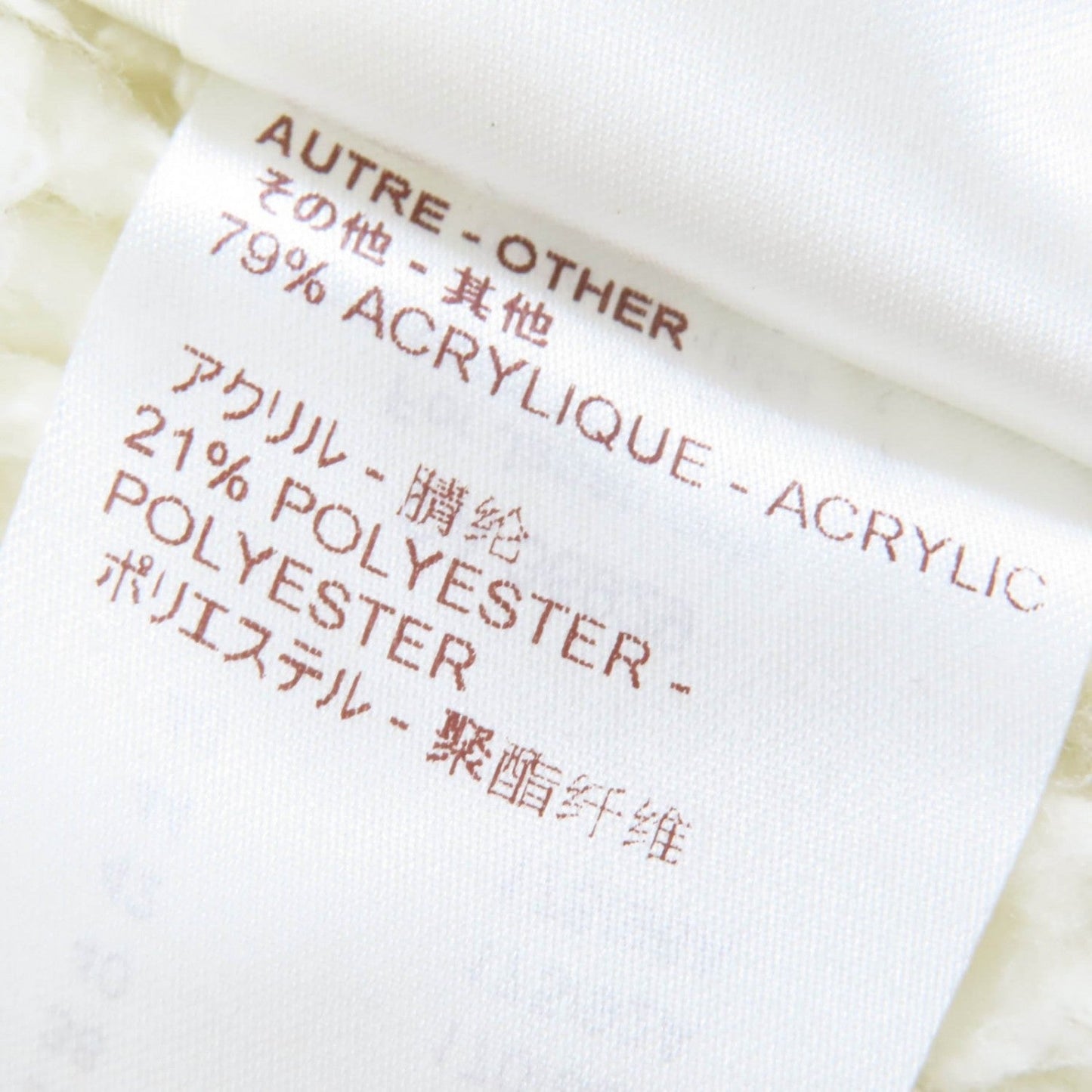 Louis Vuitton Jacket Polyester Blue Type 38