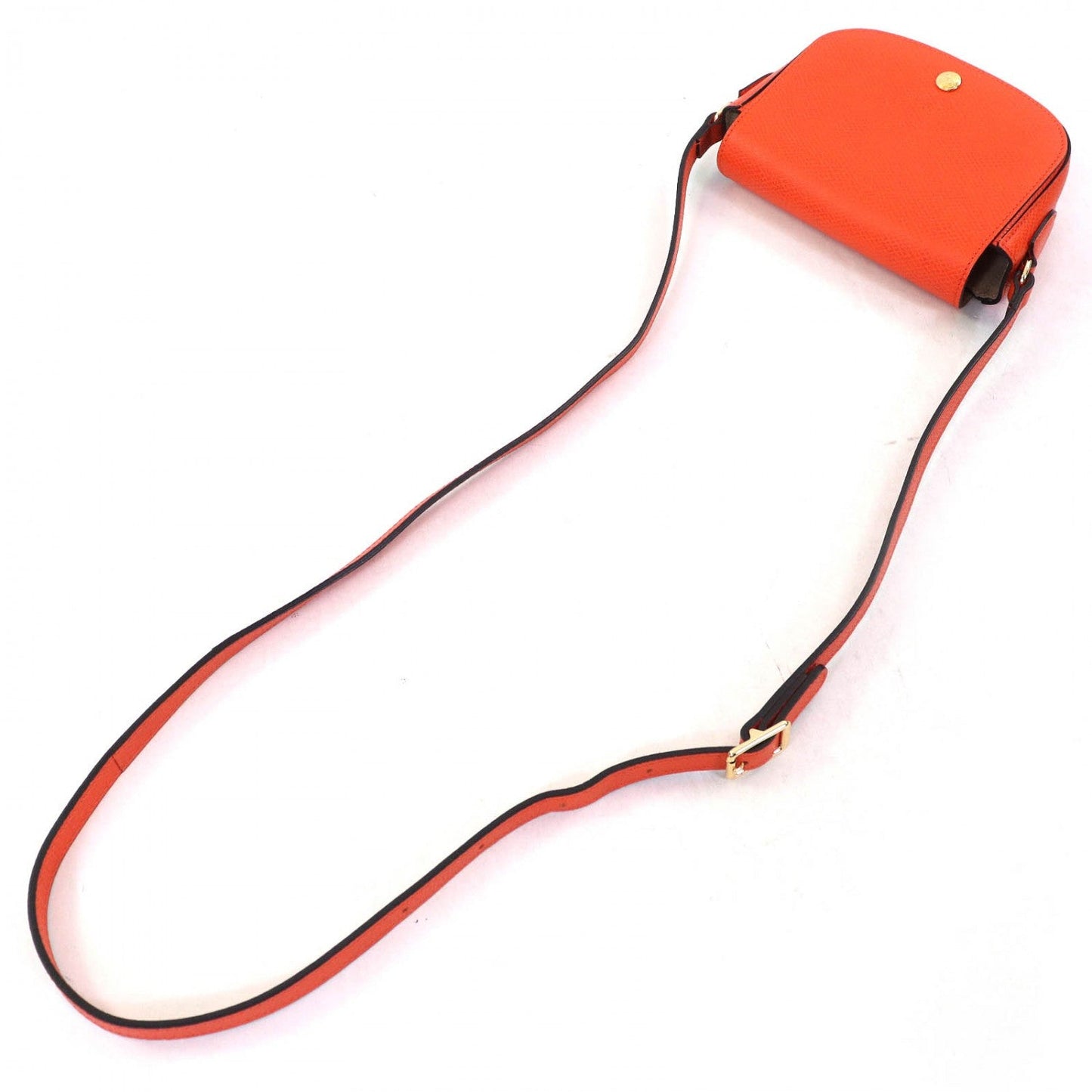 Longchamp Shoulder Bag Leather Orange Epure Xs