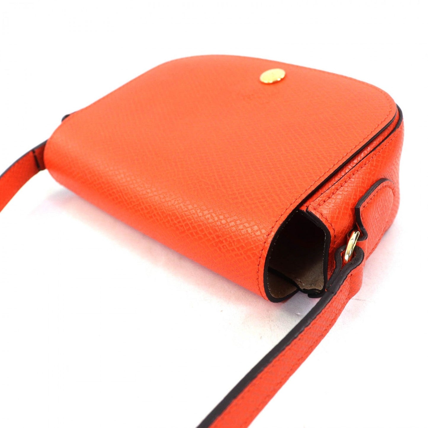 Longchamp Shoulder Bag Leather Orange Epure Xs