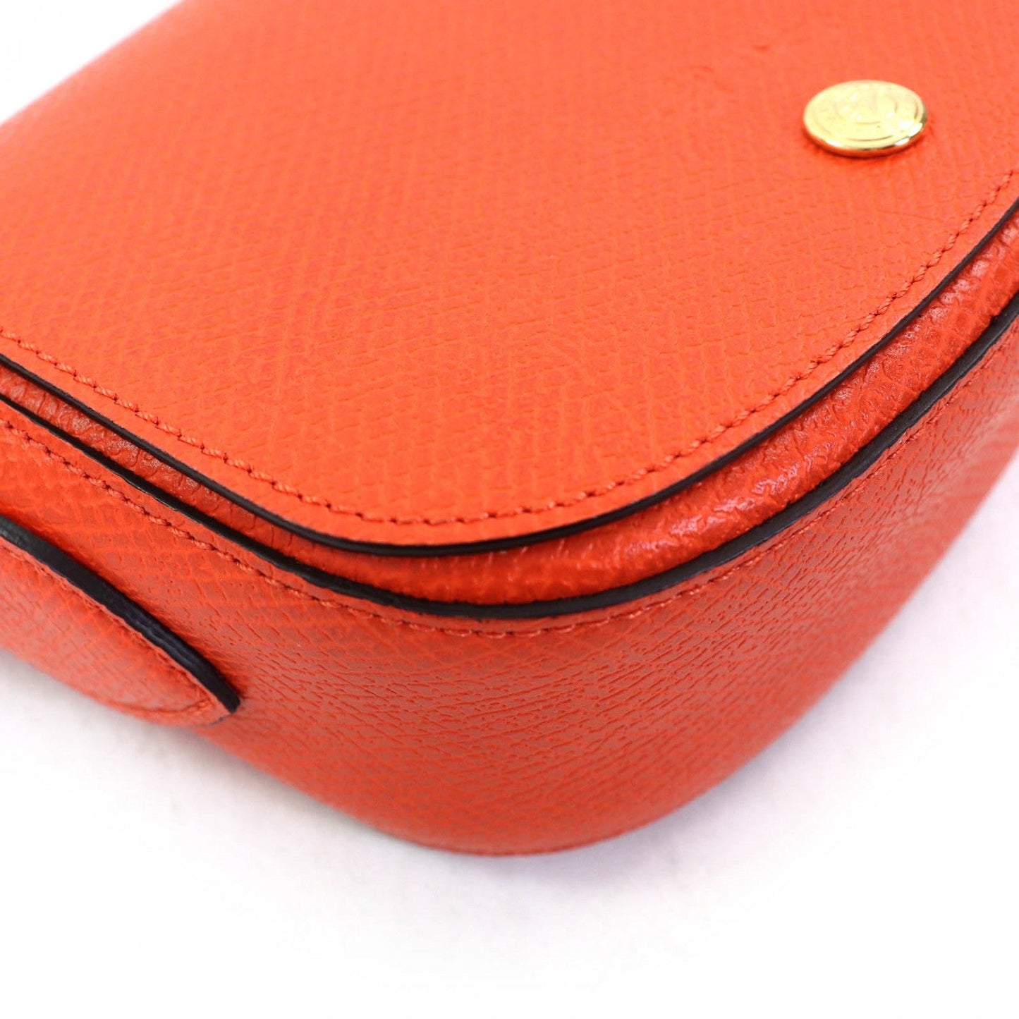 Longchamp Shoulder Bag Leather Orange Epure Xs