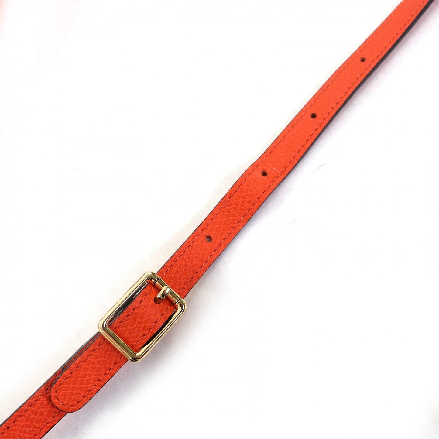 Longchamp Shoulder Bag Leather Orange Epure Xs