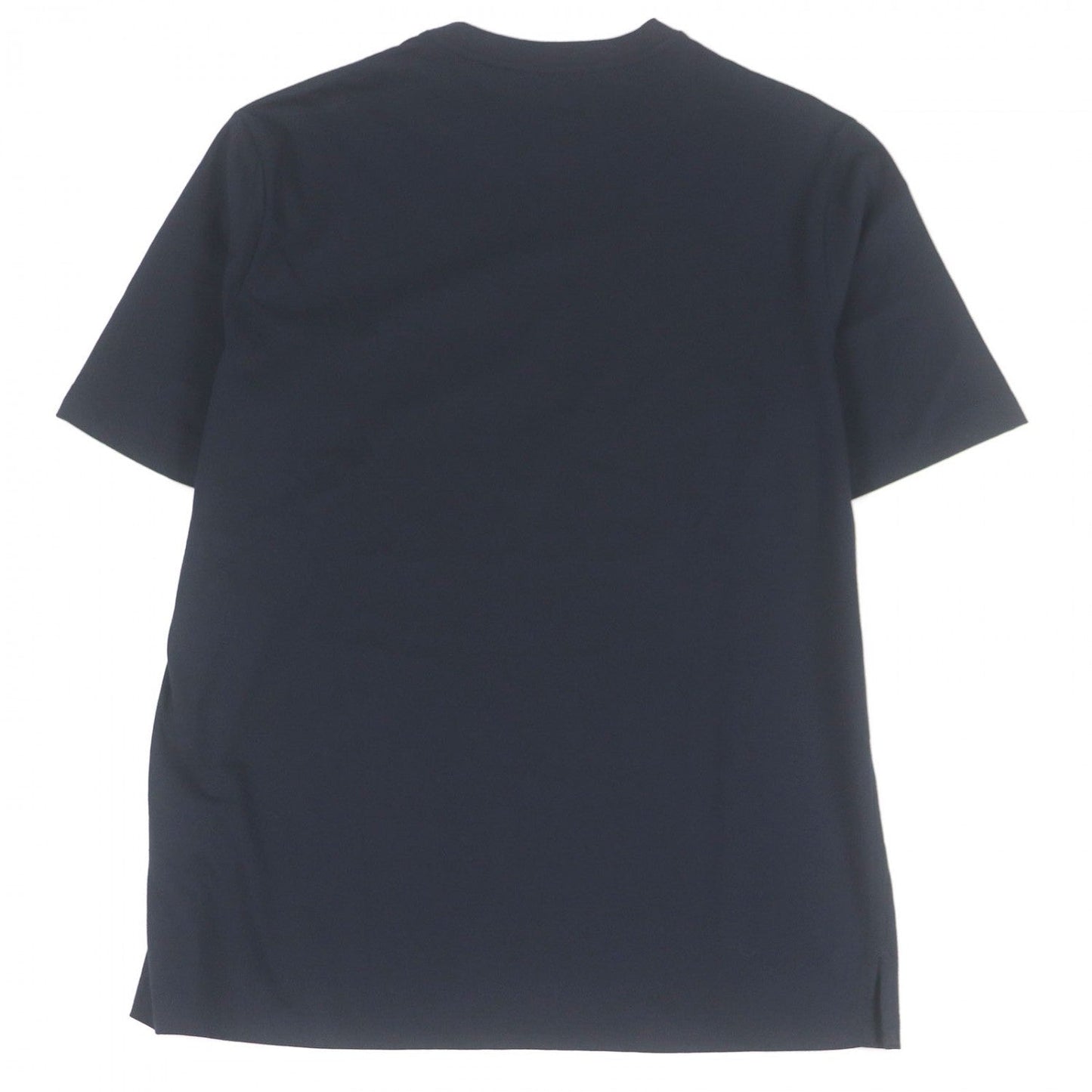 Hermes Short Sleeve T-Shirt Cotton Navy Poulp Watch Xs