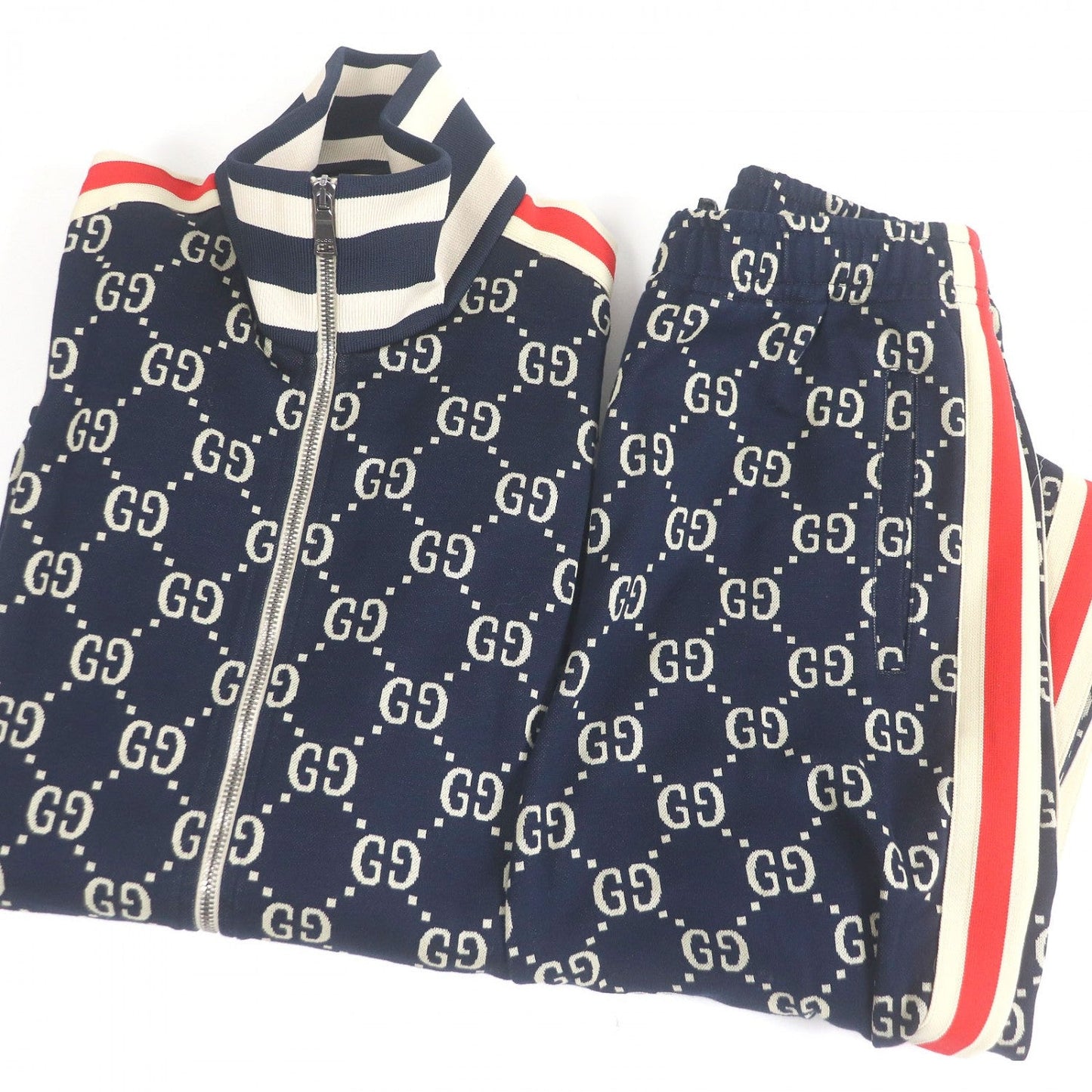 Gucci Setup 496919 Cotton Navy L
