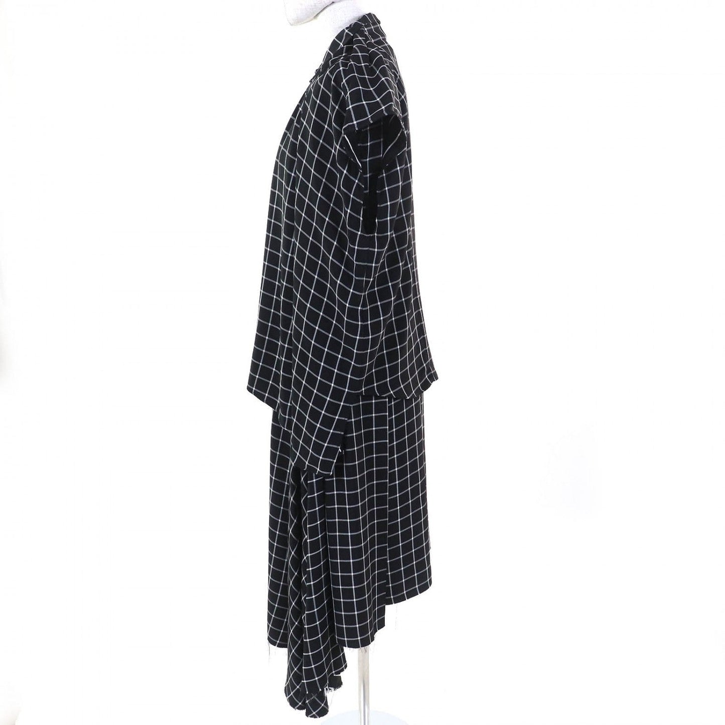 Balenciaga Ensemble 556247 Rayon Black White 34