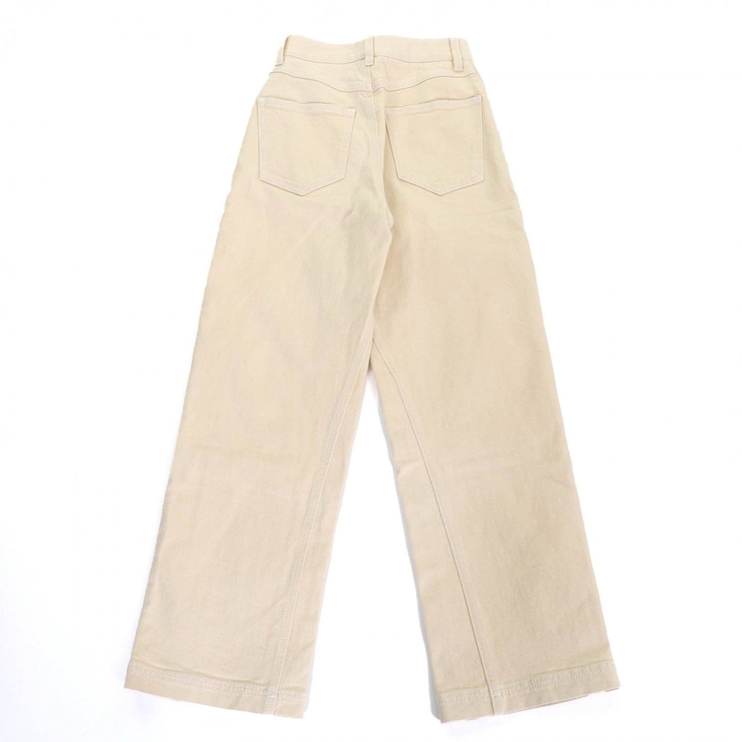 Fendi Denim Pants Fr6169 Cotton Beige 36