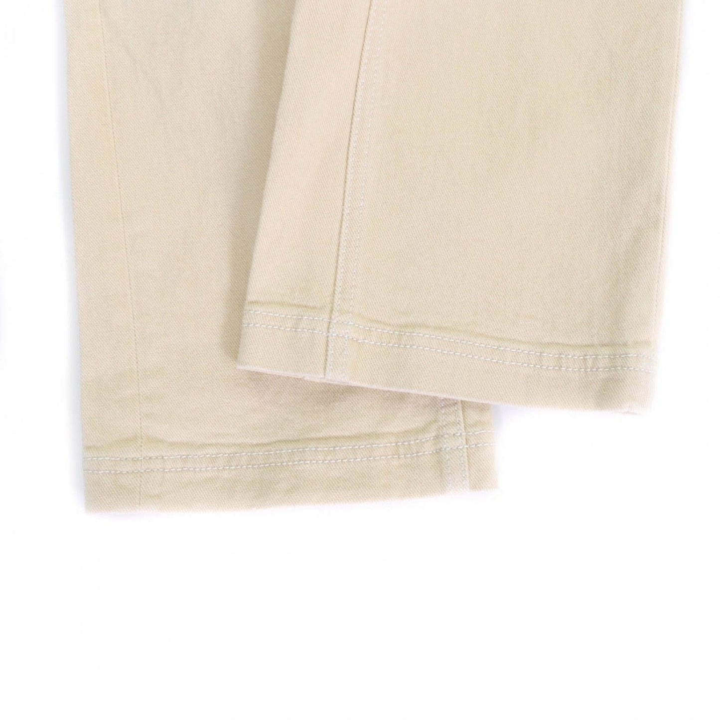Fendi Denim Pants Fr6169 Cotton Beige 36