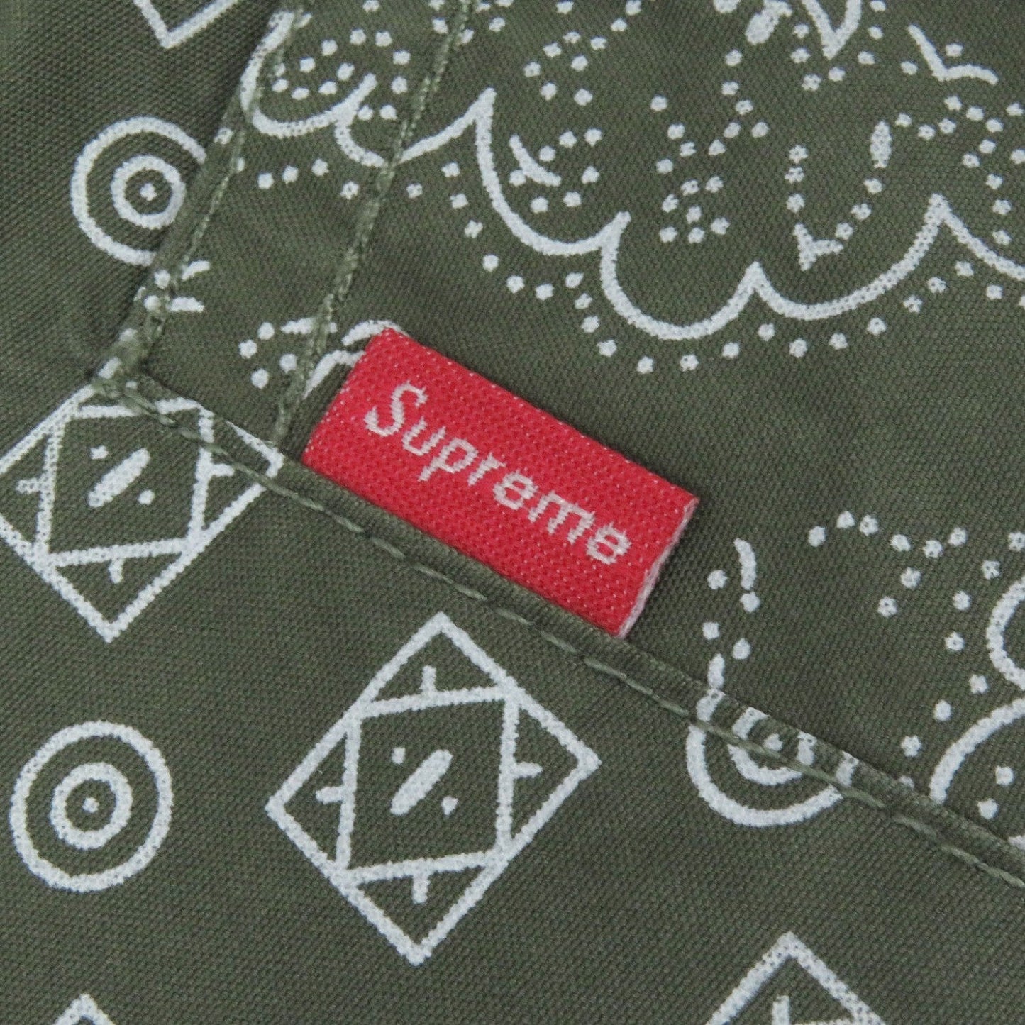 Supreme Coat Cotton Khaki Millitary Trench Coat S