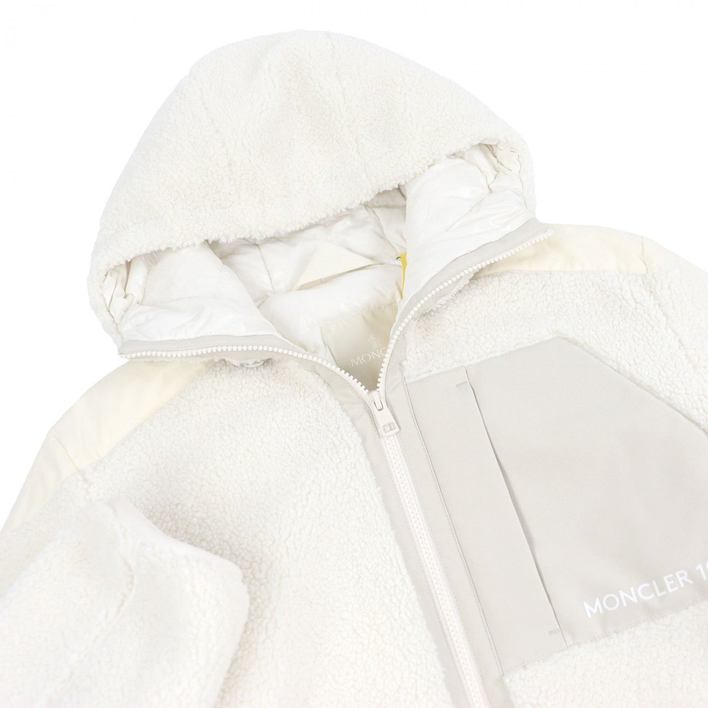 Moncler Genius 2 Down Jacket Polyester Ivory Hull 1