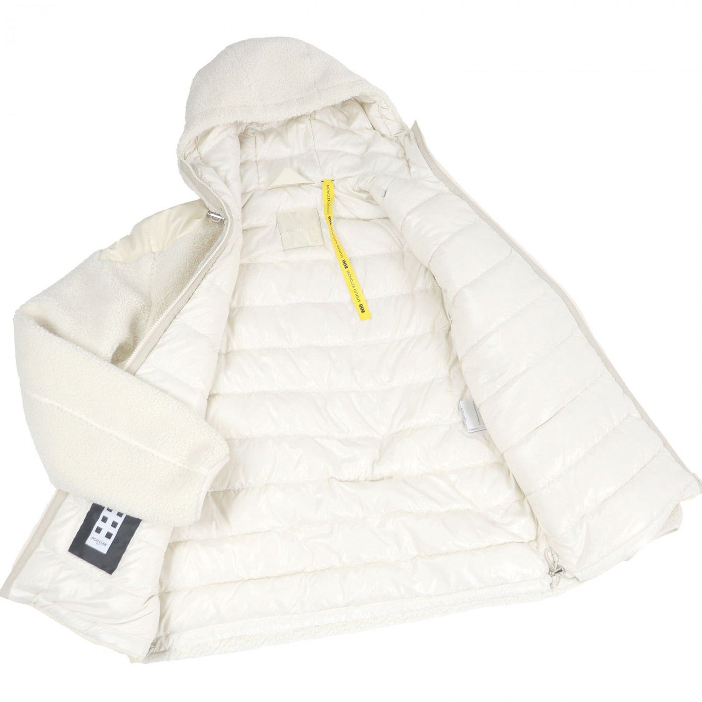 Moncler Genius 2 Down Jacket Polyester Ivory Hull 1