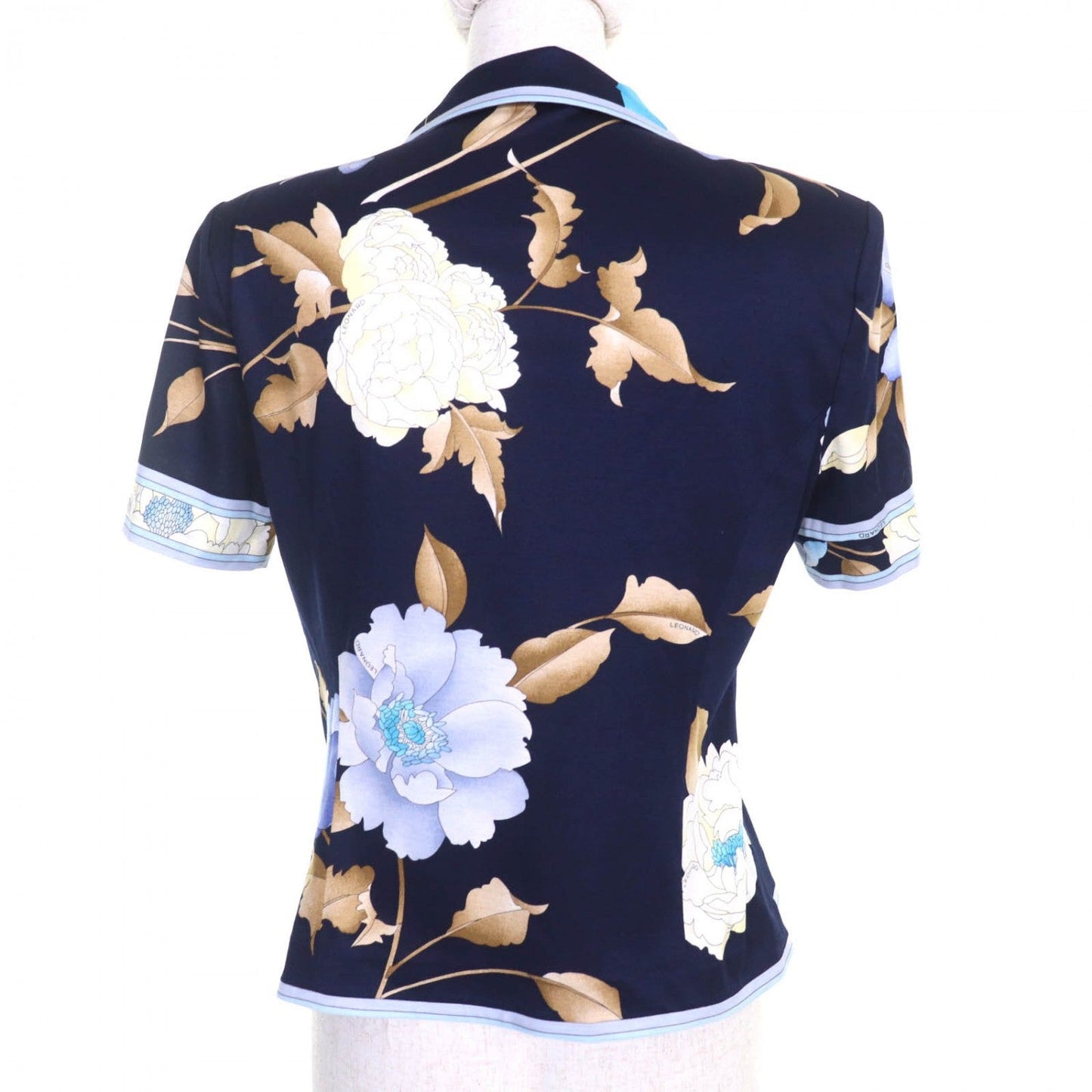 Leonard Fashion Short Sleeve Shirt Cotton Multi M