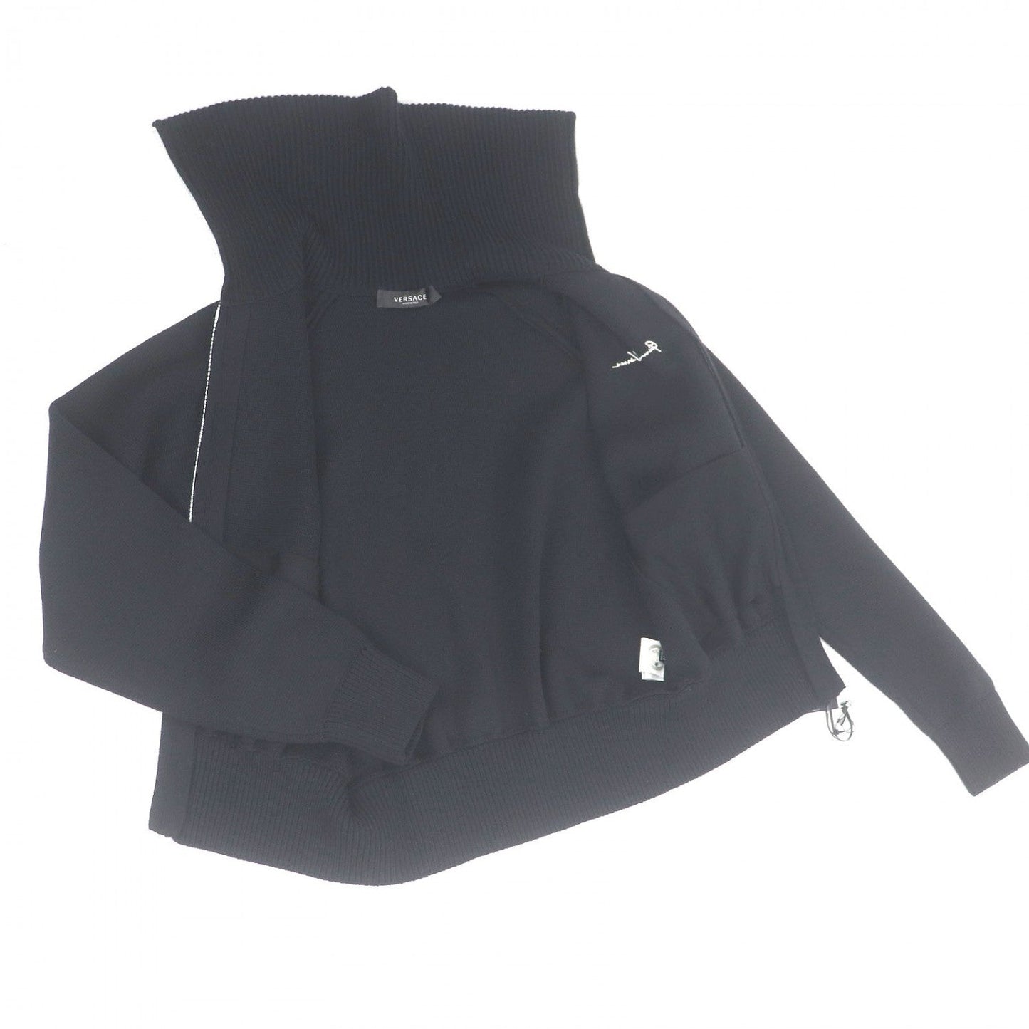 Versace Jacket A88051 Wool Black 44