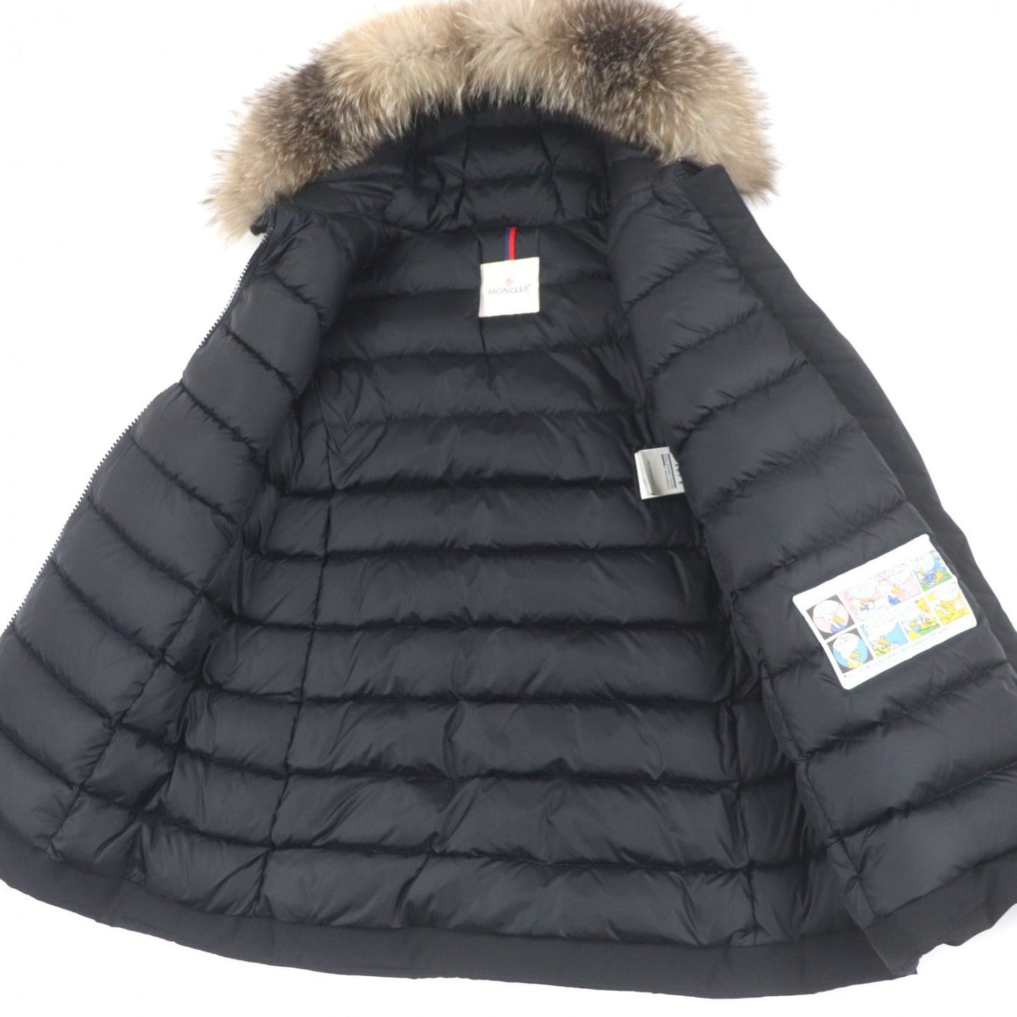 Moncler Down Jacket Polyester Black Blavet 1