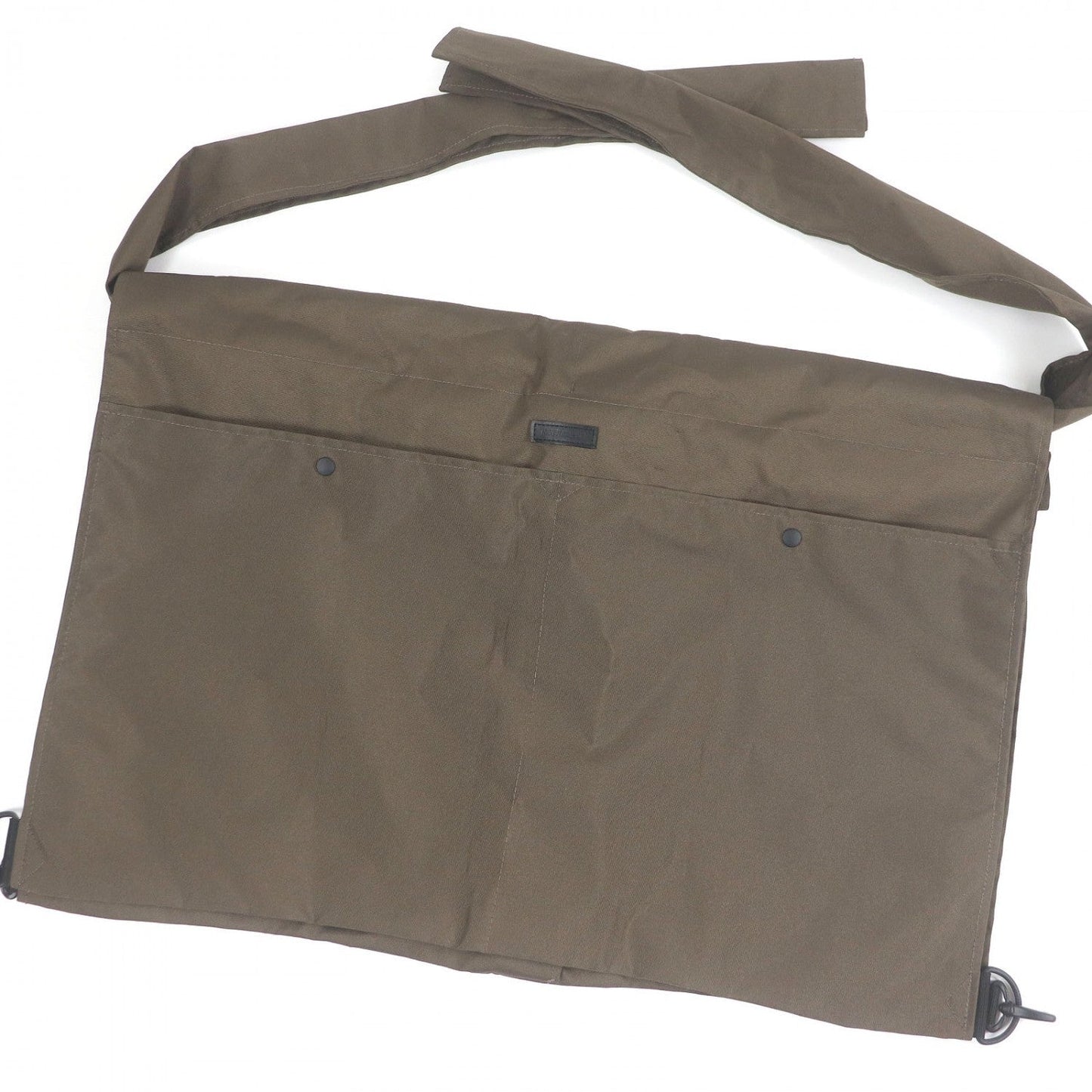 Issey Miyake Men Shoulder Bag Me81-Ag550-65 Polyester Khaki Kasaya