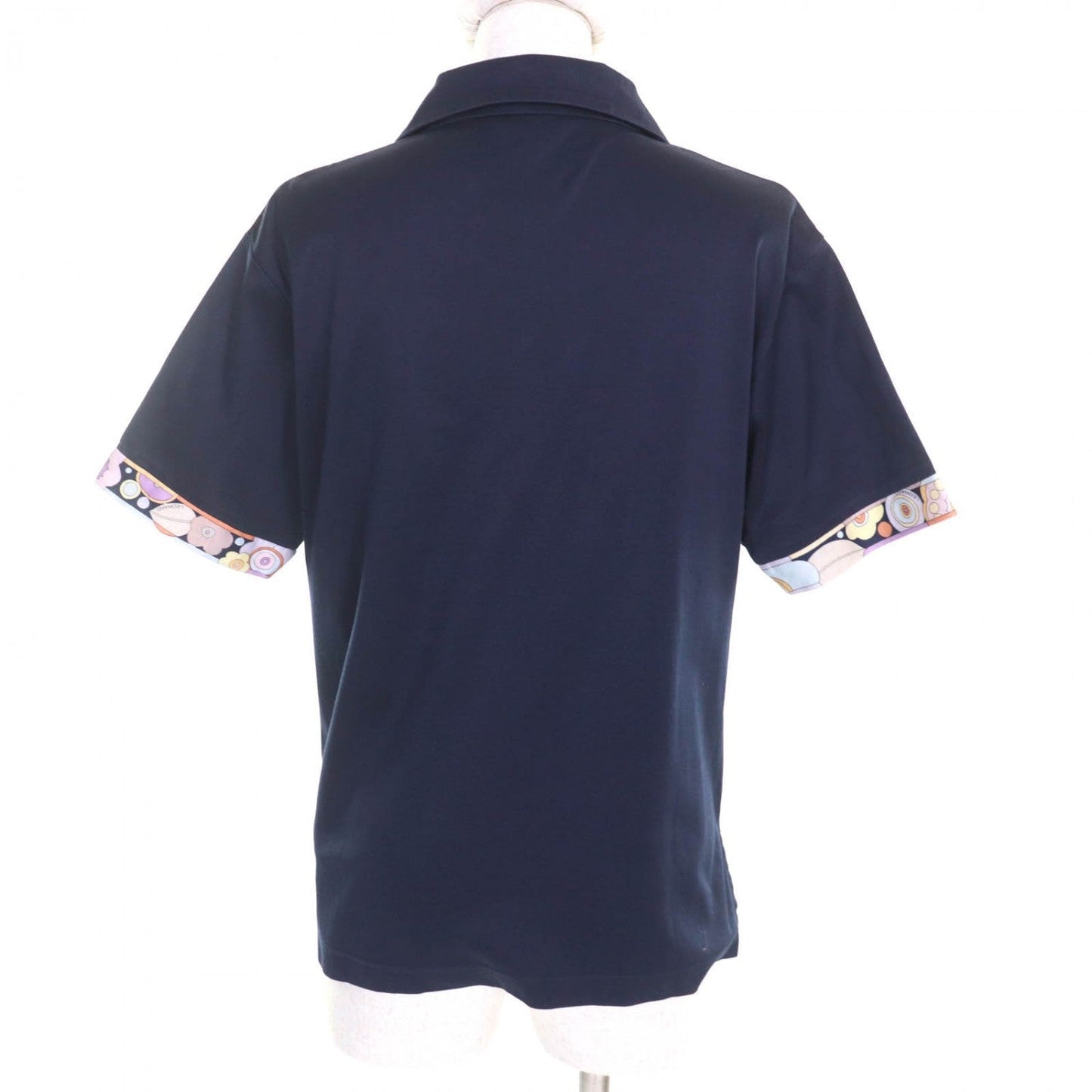 Leonard Sport Short Sleeve T-Shirt Cotton Navy M