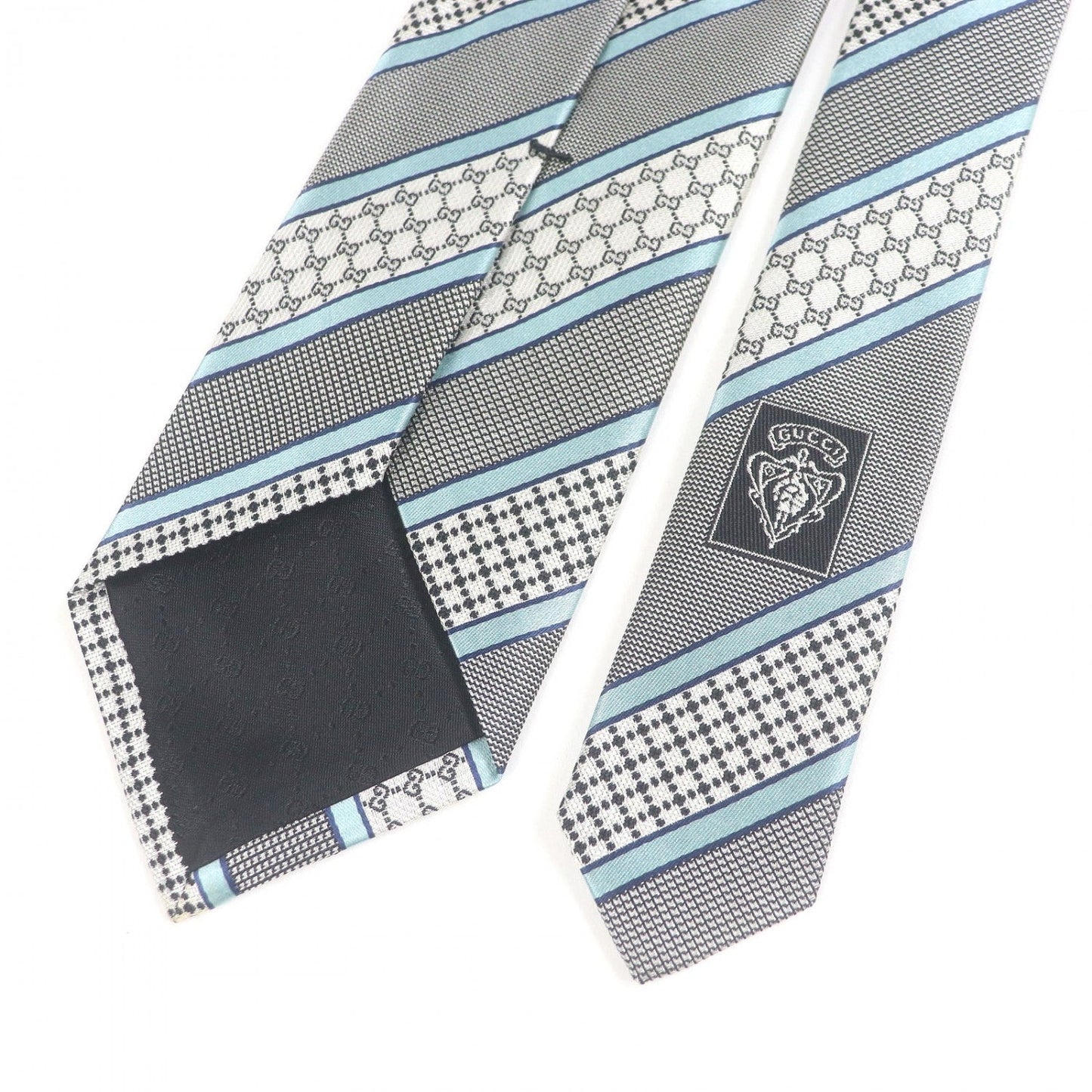 Gucci Tie Silk Gray