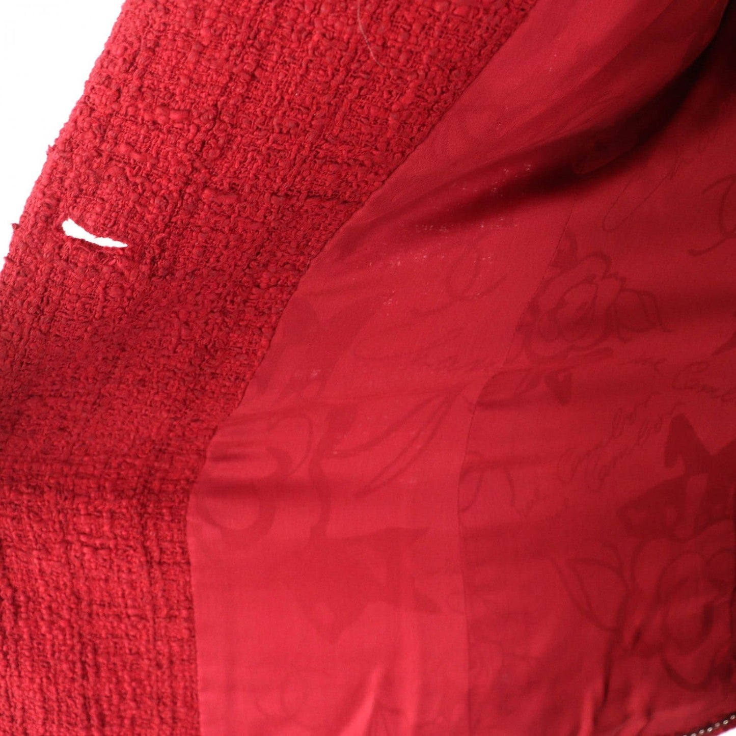 Chanel Setup P44003/P44008 Cotton Red 36