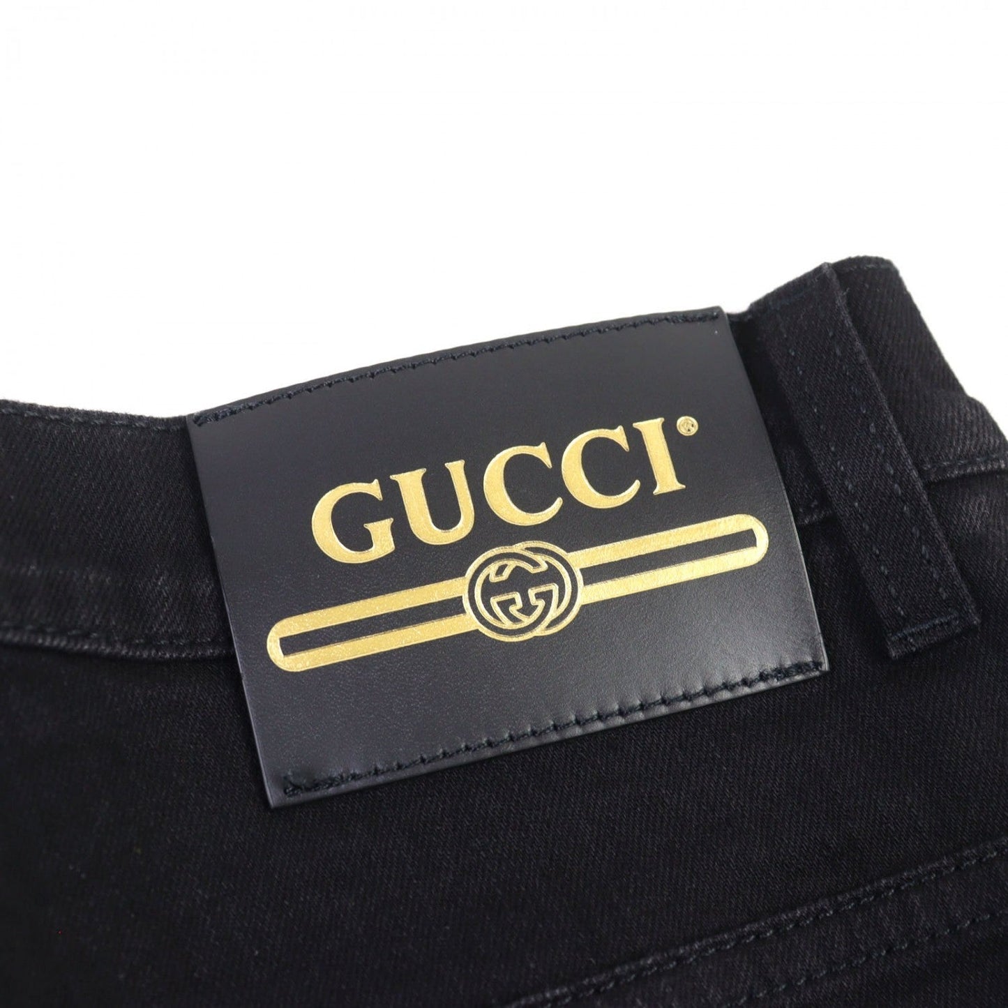 Gucci Denim Pants 544678 Cotton Black 30