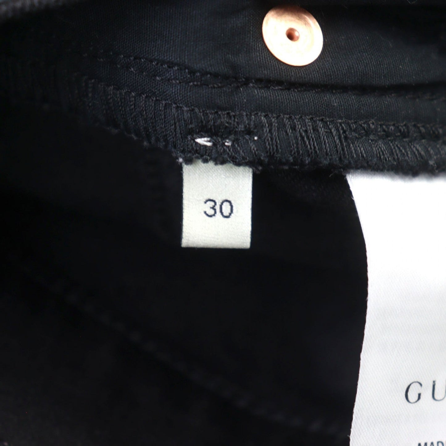 Gucci Denim Pants 544678 Cotton Black 30