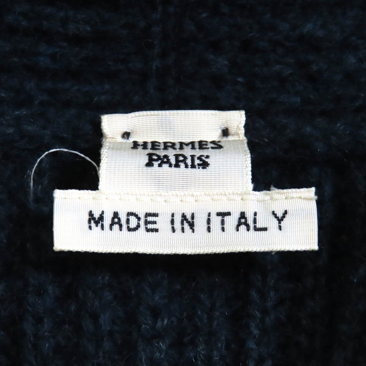Hermes One Piece Yak Navy Type 38
