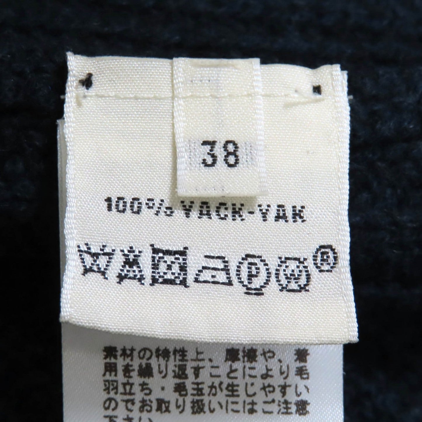 Hermes One Piece Yak Navy Type 38