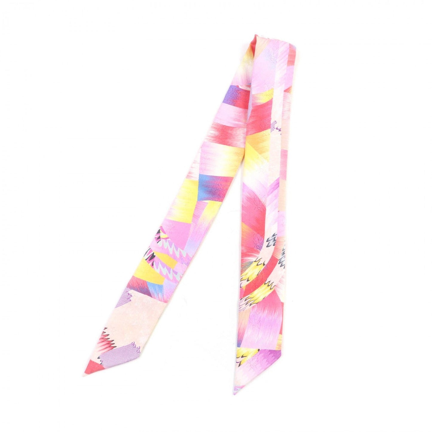 Hermes Scarf Silk Pink Type Kyoto Marble