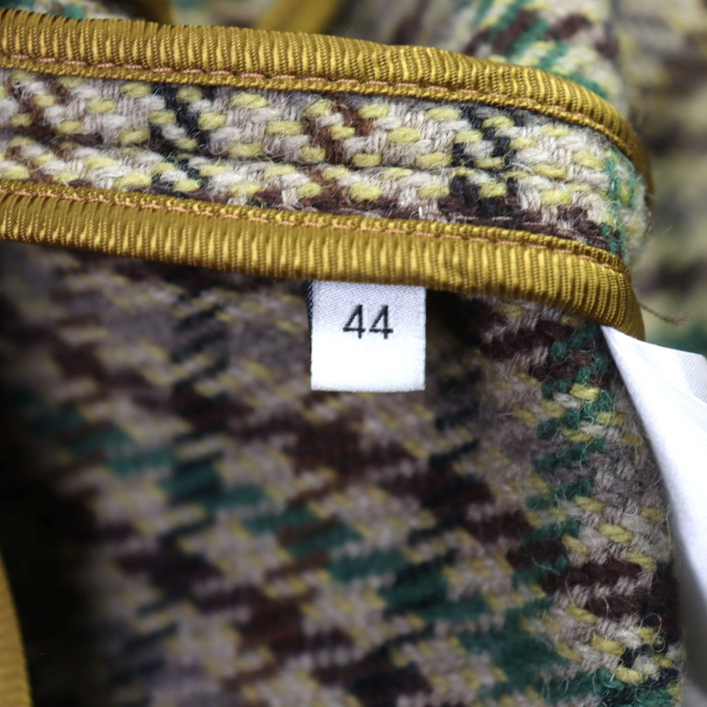 Gucci Chester Coat 595447 Wool Multicolor 44