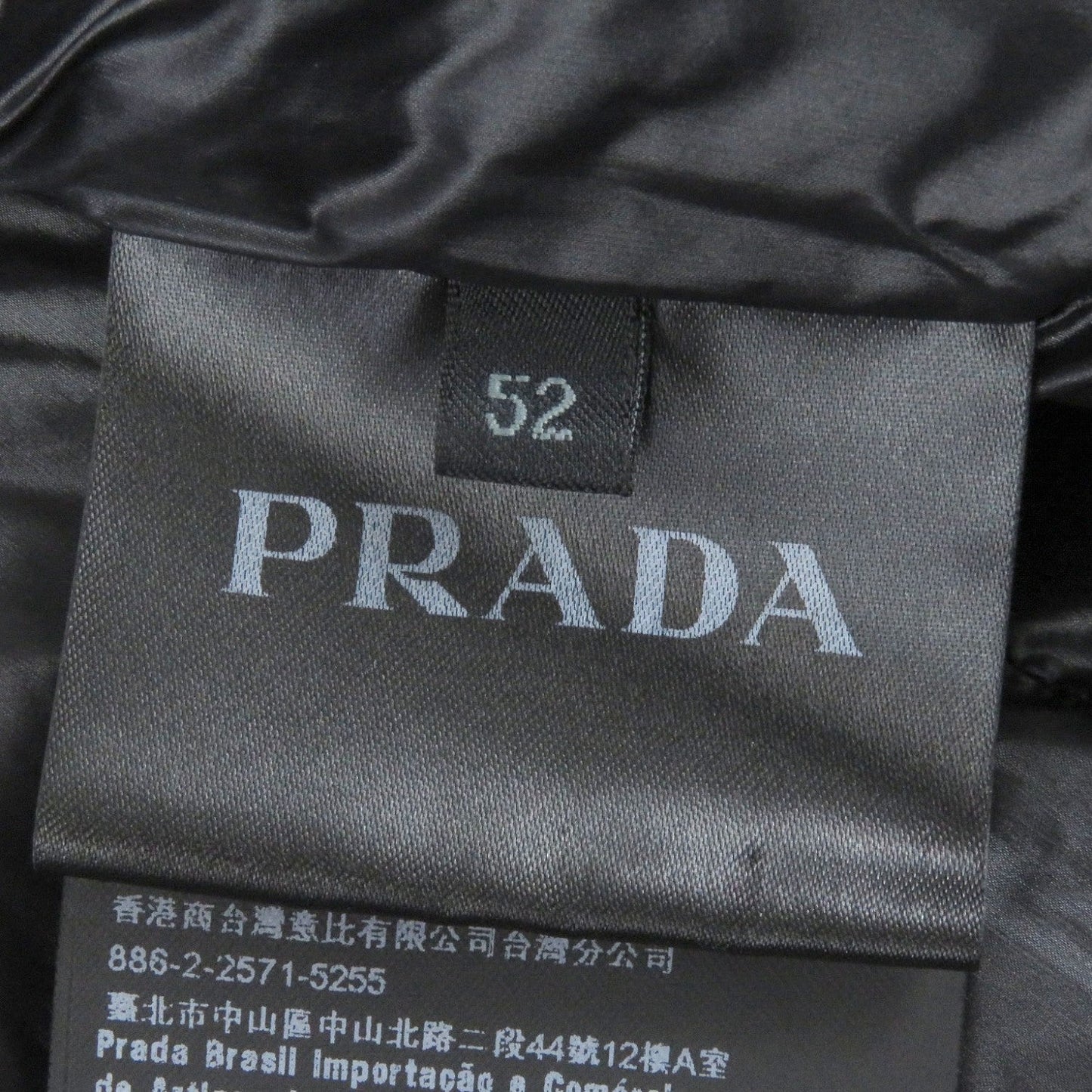 Prada Down Jacket Sgb608 Polyamide Navy 52