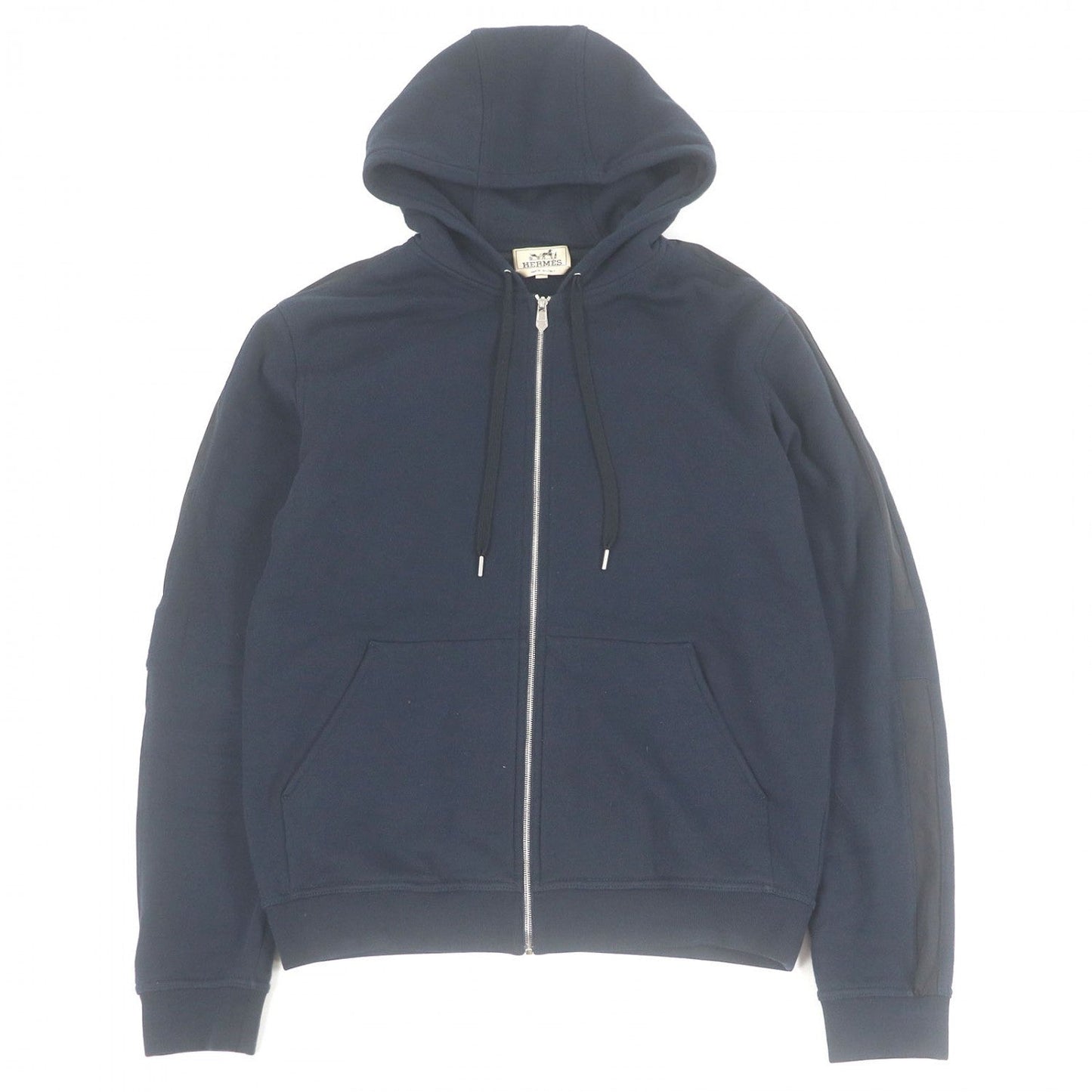 Hermes Hoodie Cotton Navy Run H S