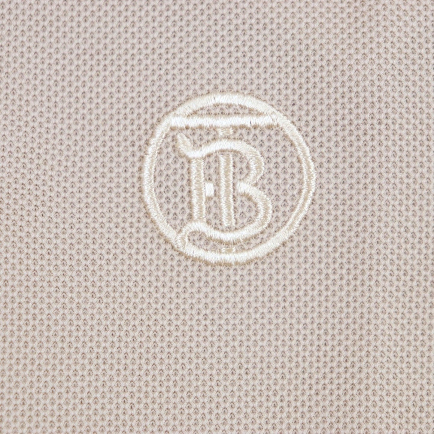 Burberry Short Sleeve Polo Shirt 8057088 Cotton Beige S