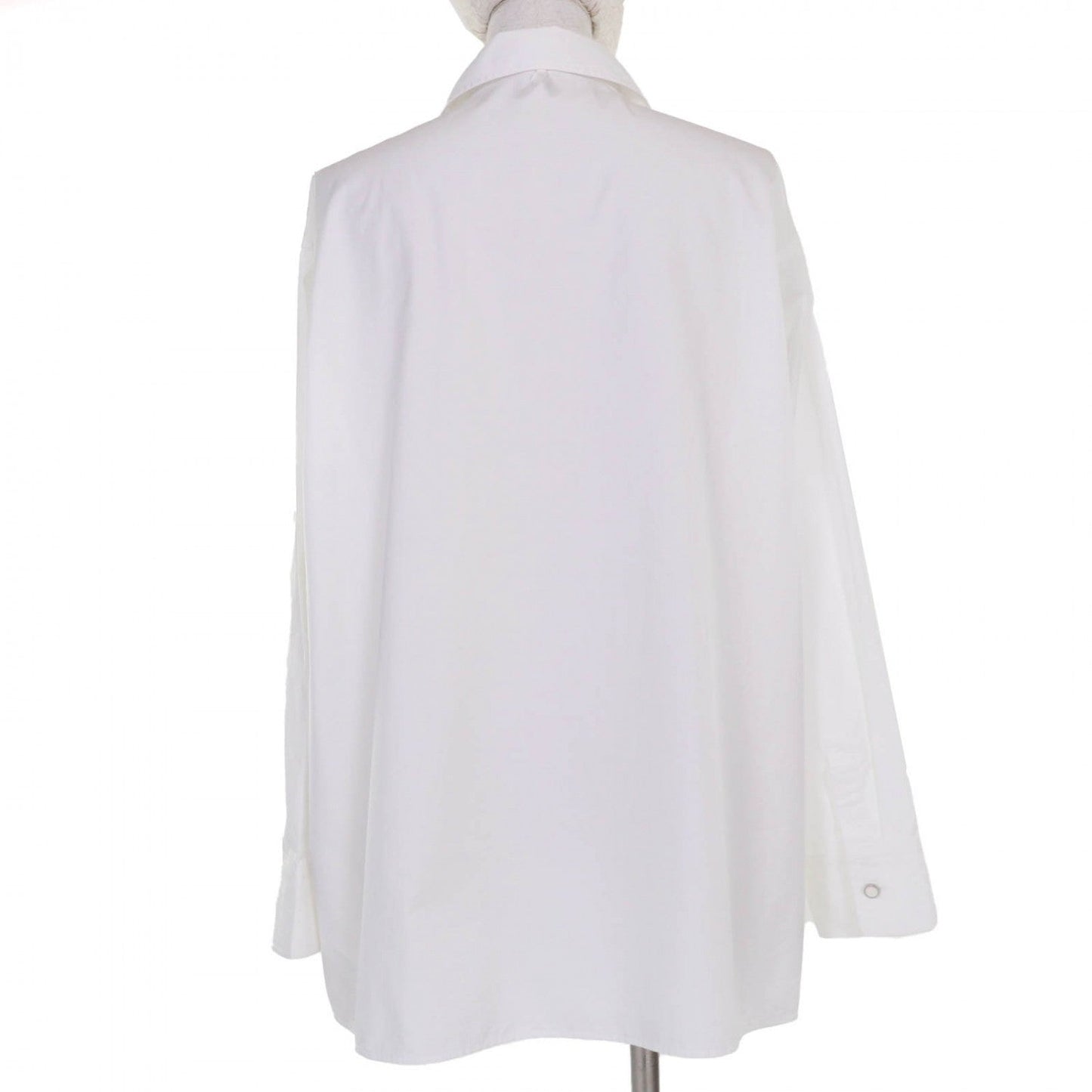 Hermes Long Sleeve Shirt 4E0601Dv Cotton White 38