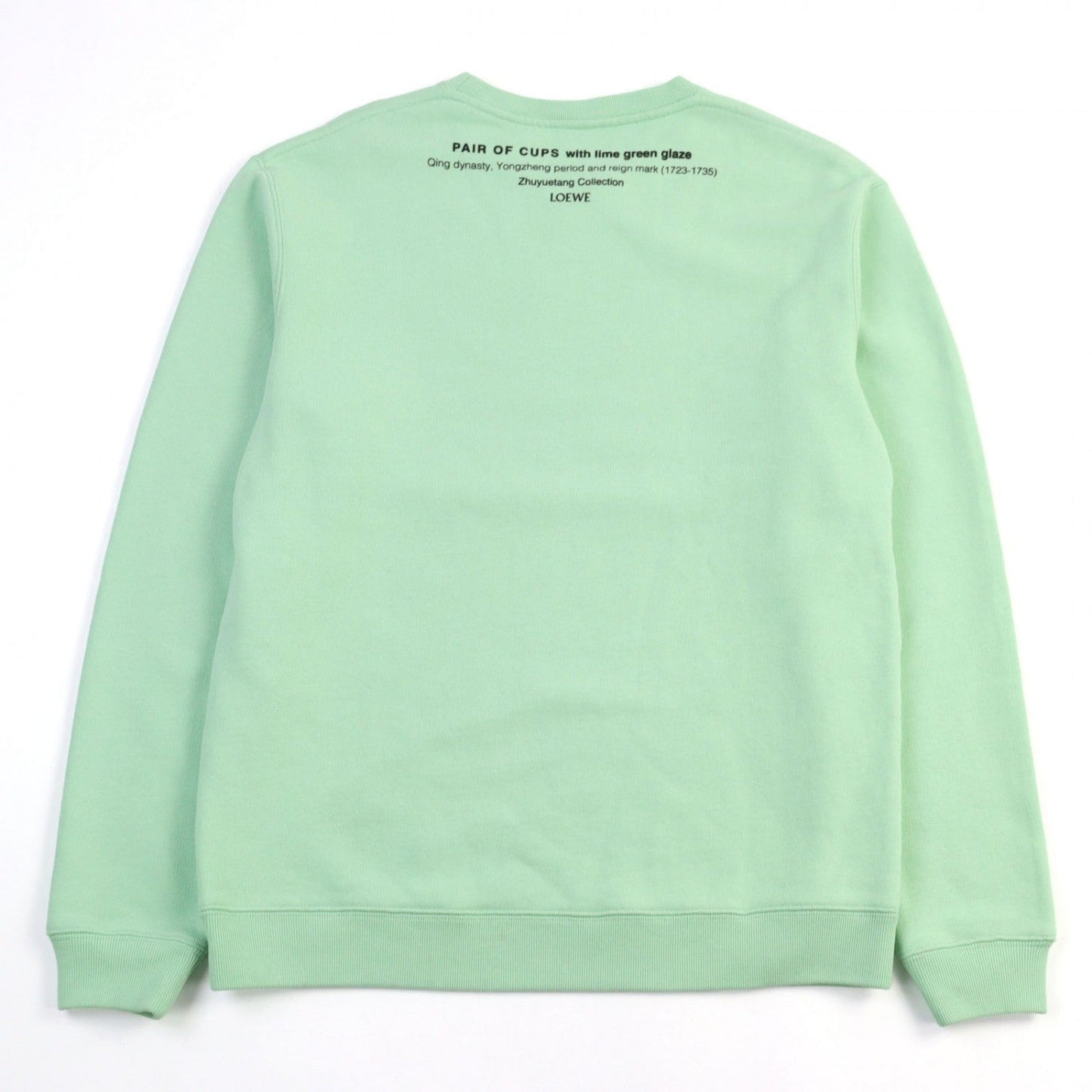 Loewe Sweat H800Y24X10 Cotton Lime Green Zhuyuetang Collection S