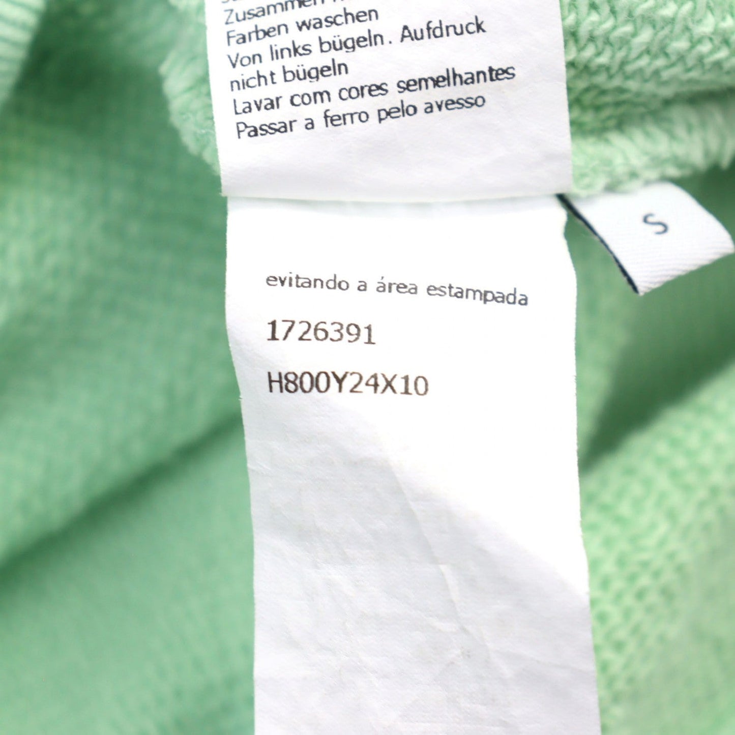Loewe Sweat H800Y24X10 Cotton Lime Green Zhuyuetang Collection S