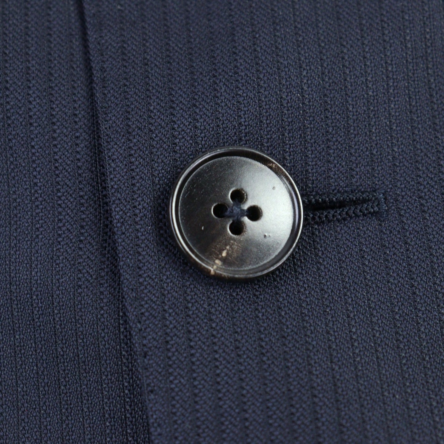 Gucci Suit 221531 Wool Navy Stripe Pattern 7-48R