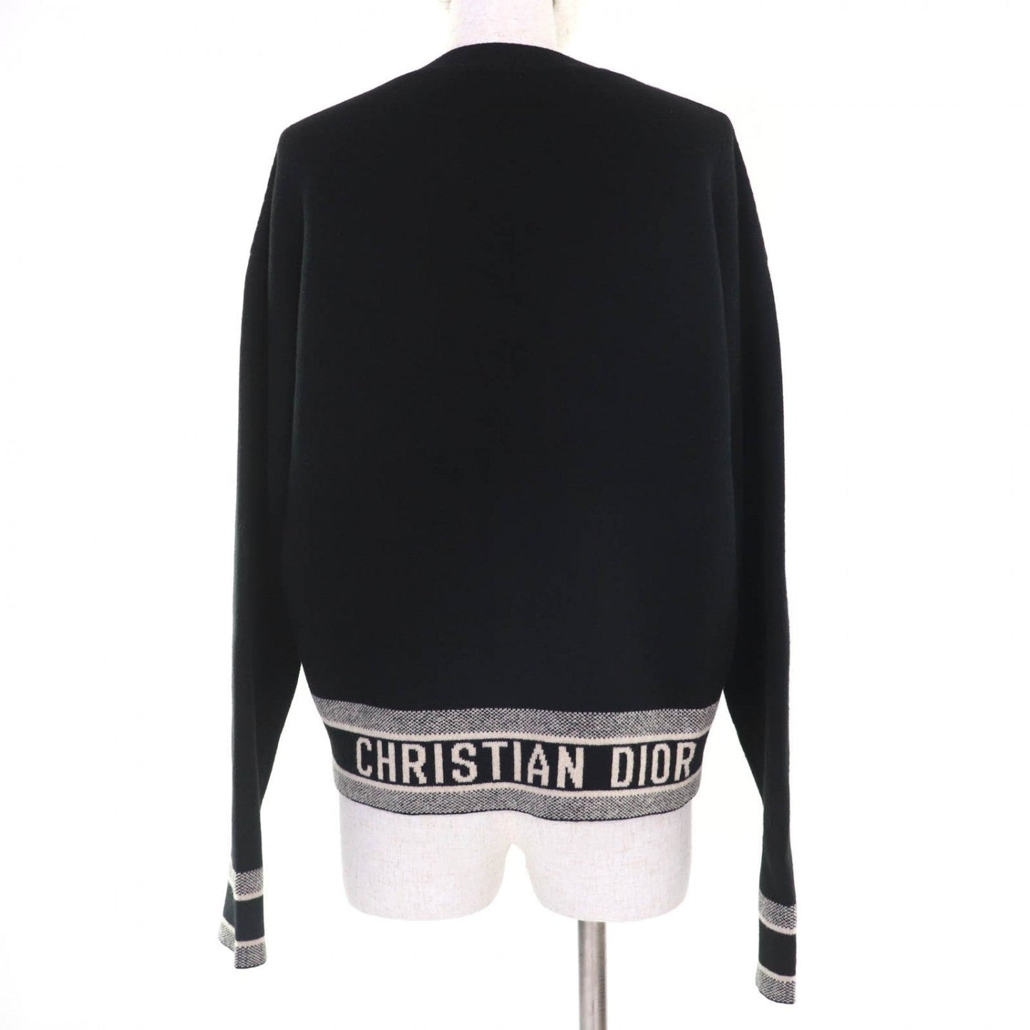 Christian Dior Knit 014S55Am042 Cashmere Black 40