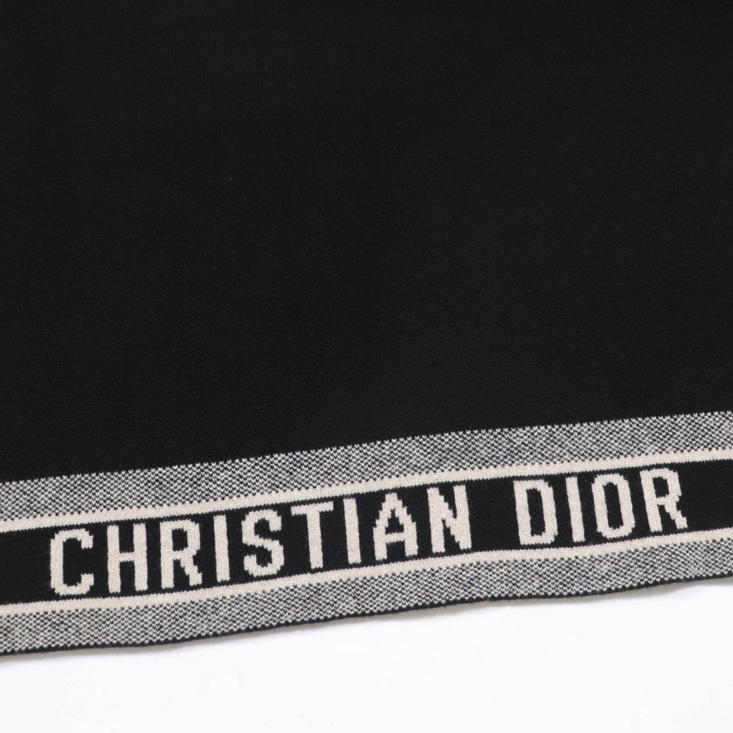 Christian Dior Knit 014S55Am042 Cashmere Black 40